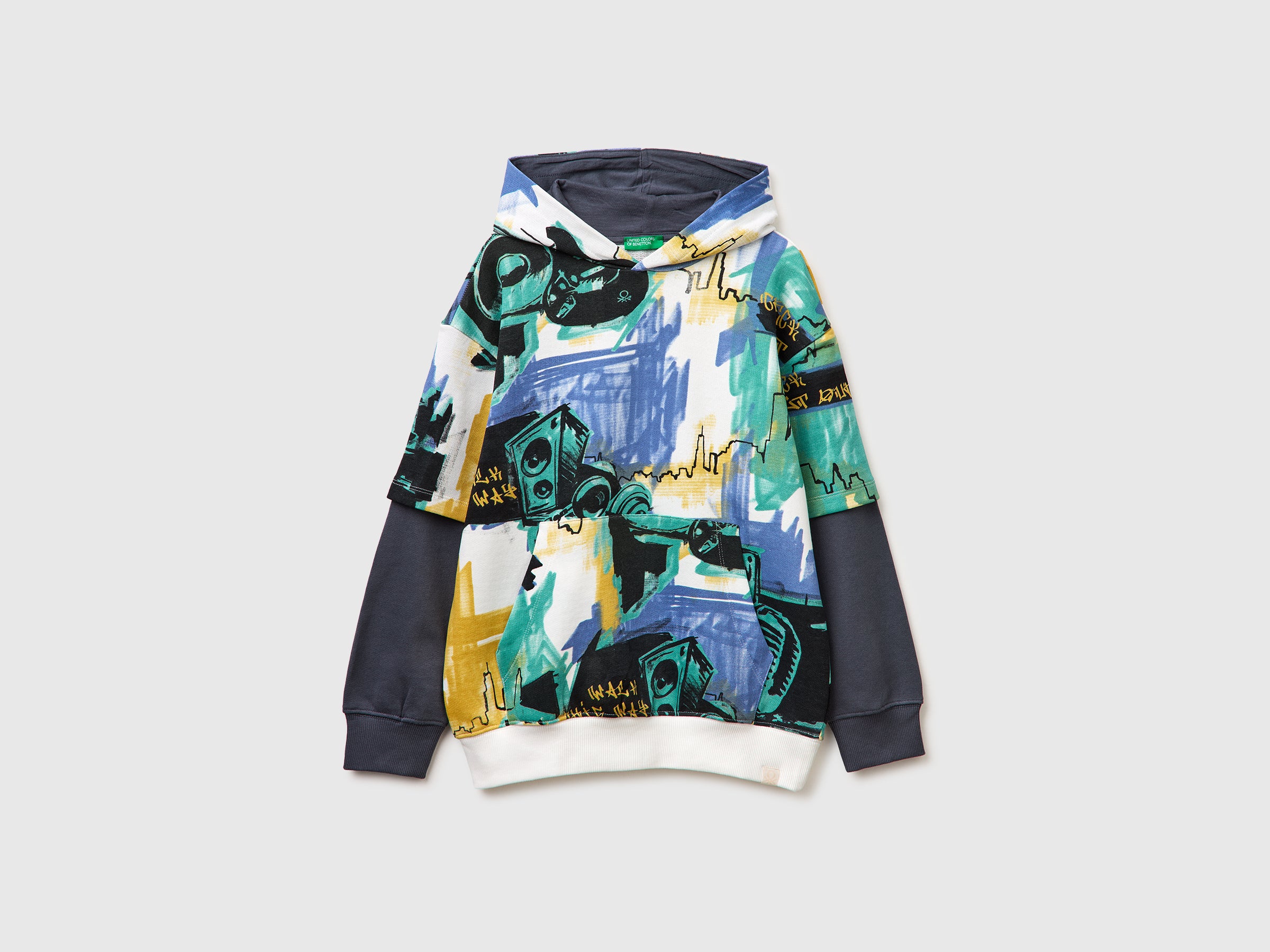 sweat-shirt imprimé oversize sweat-shirt imprimé oversize