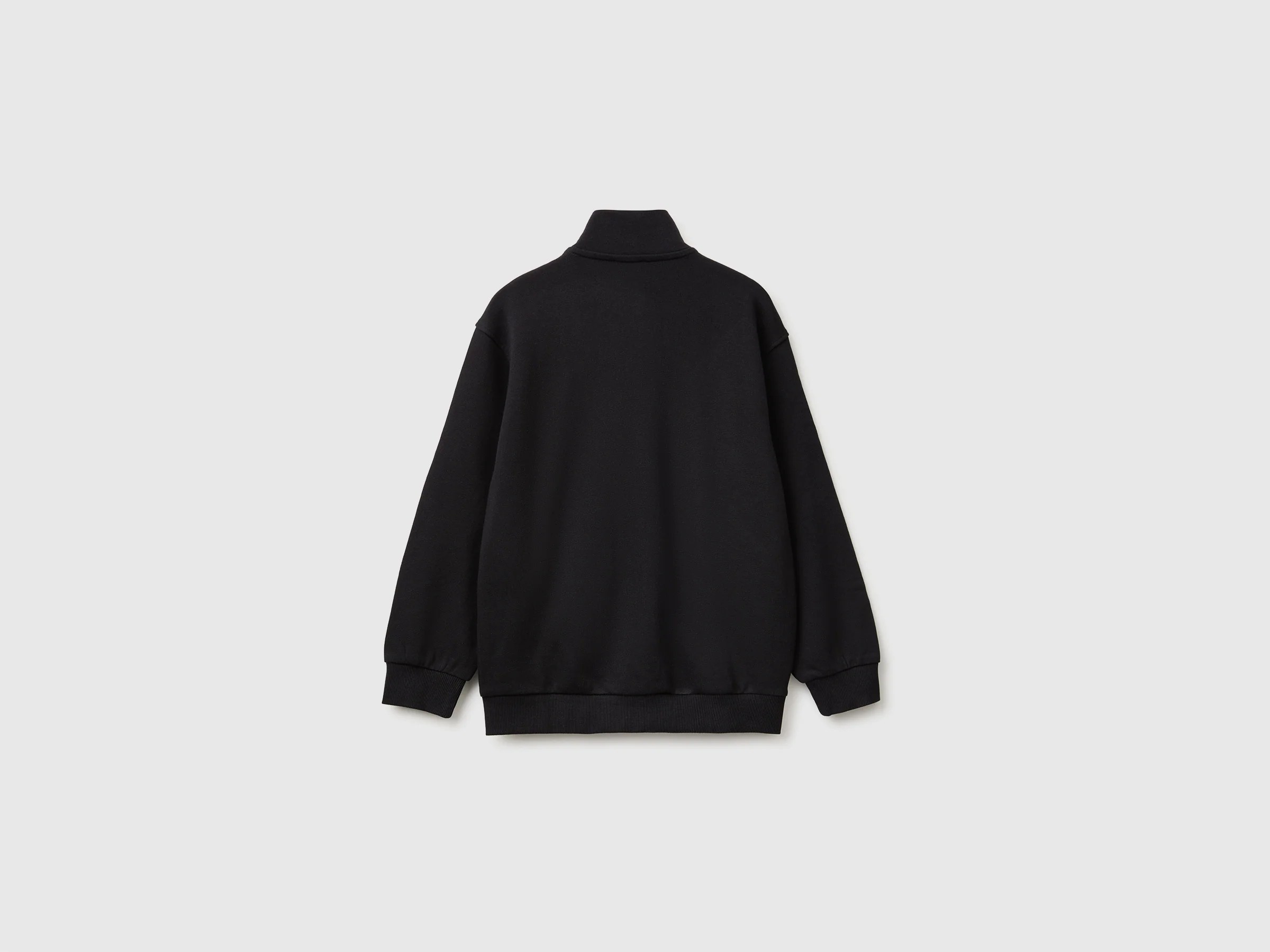 Sweat zippé 100 % coton – Image 2