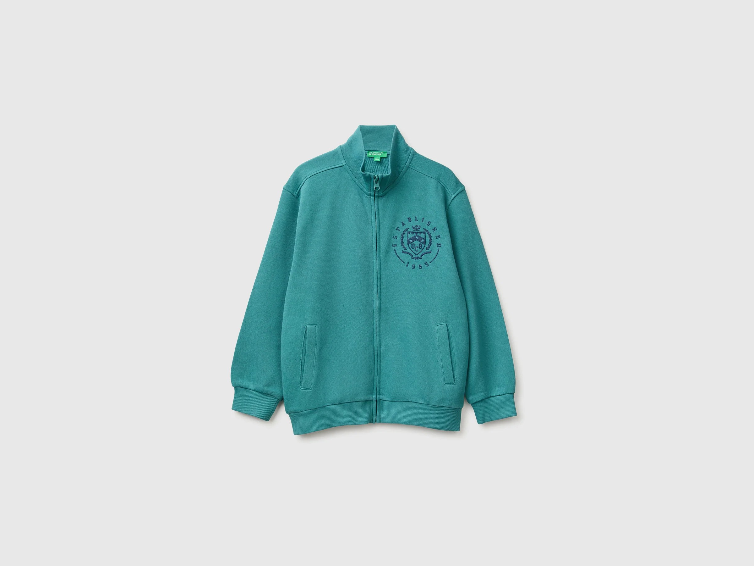 Sweat zippé 100 % coton Sweat zippé 100 % coton