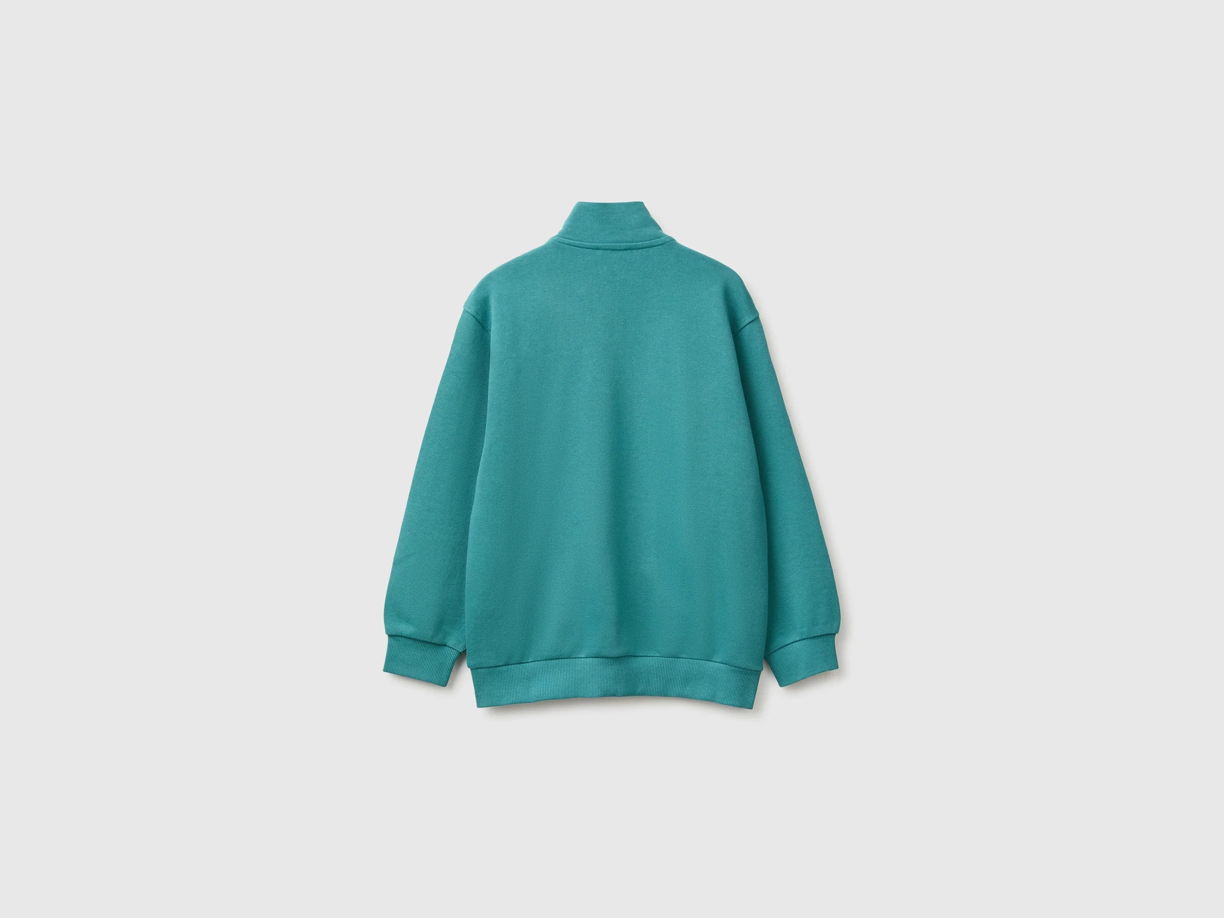 Sweat zippé 100 % coton – Image 2