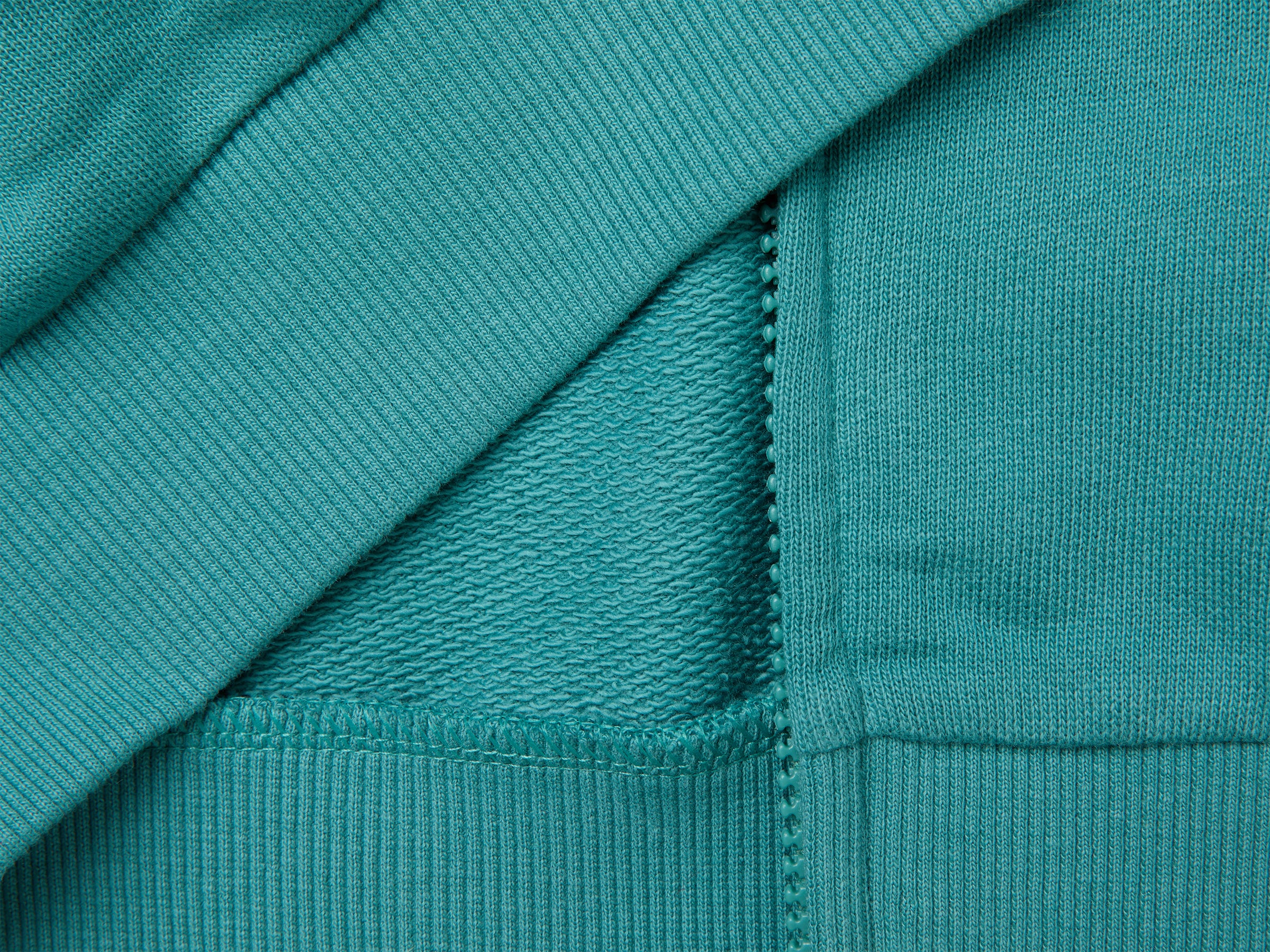 Sweat zippé 100 % coton – Image 3