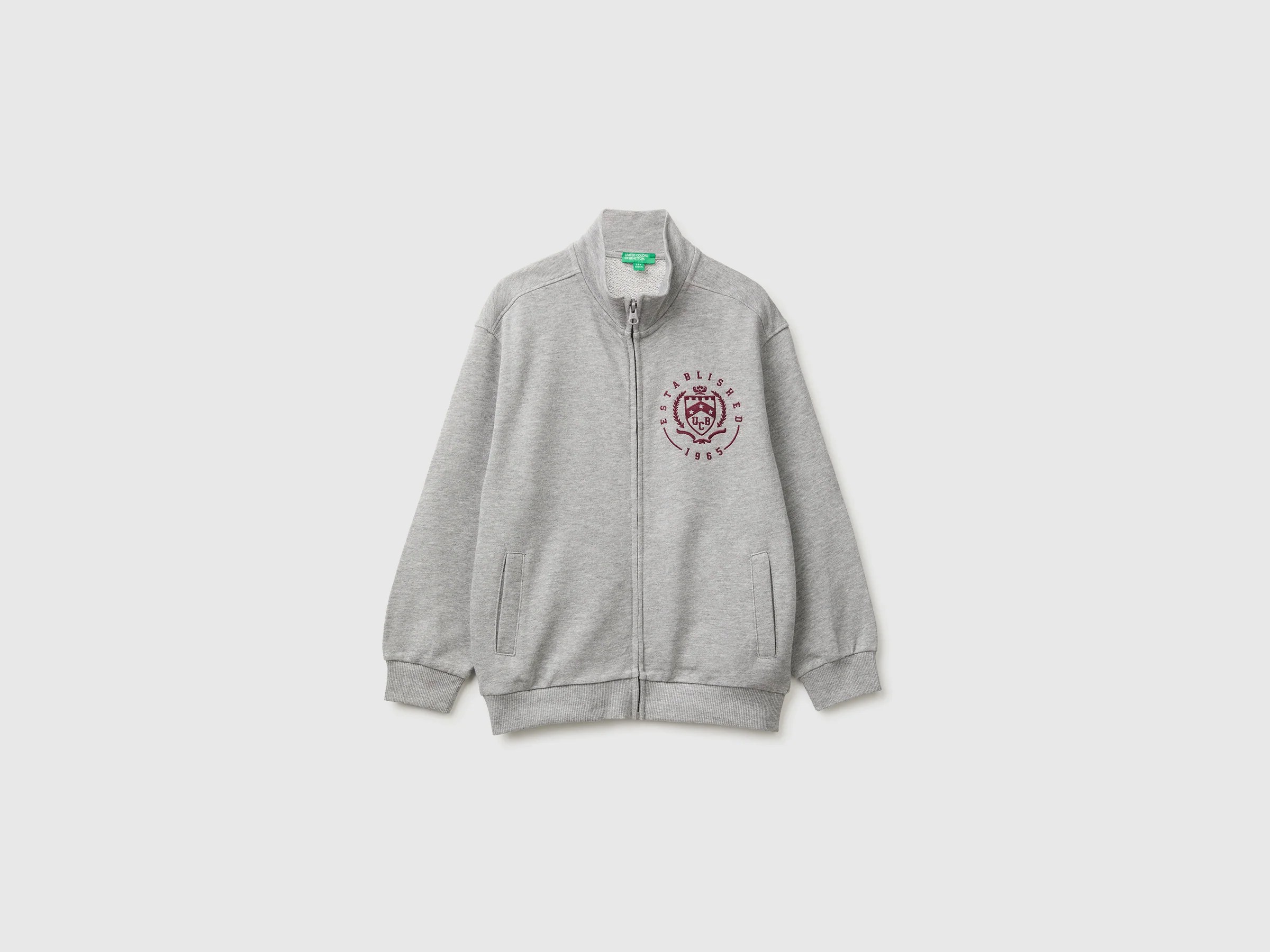 Sweat zippé 100 % coton Sweat zippé 100 % coton