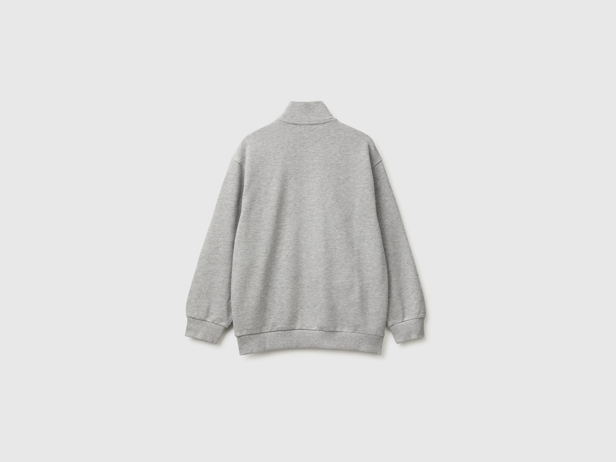 Sweat zippé 100 % coton – Image 2