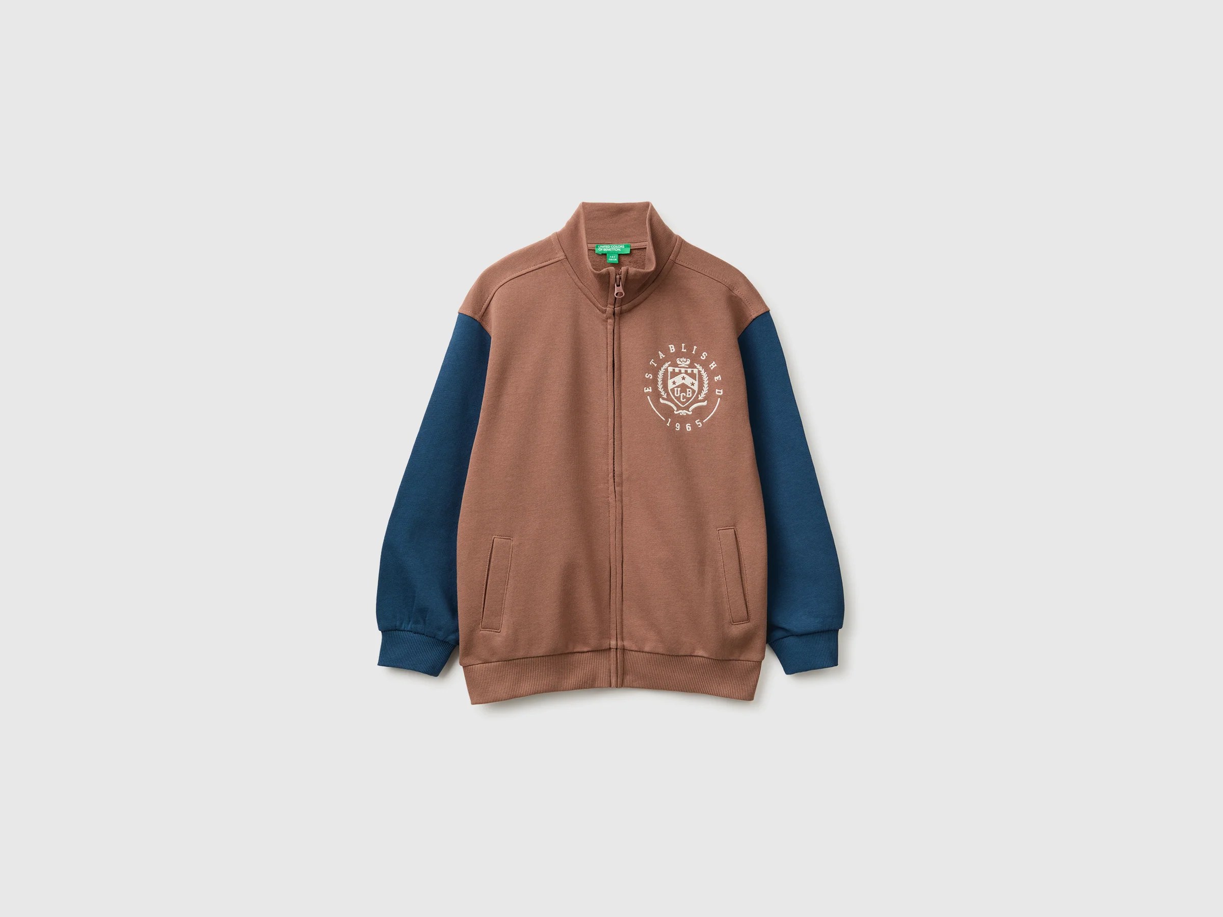 Sweat zippé 100 % coton Sweat zippé 100 % coton