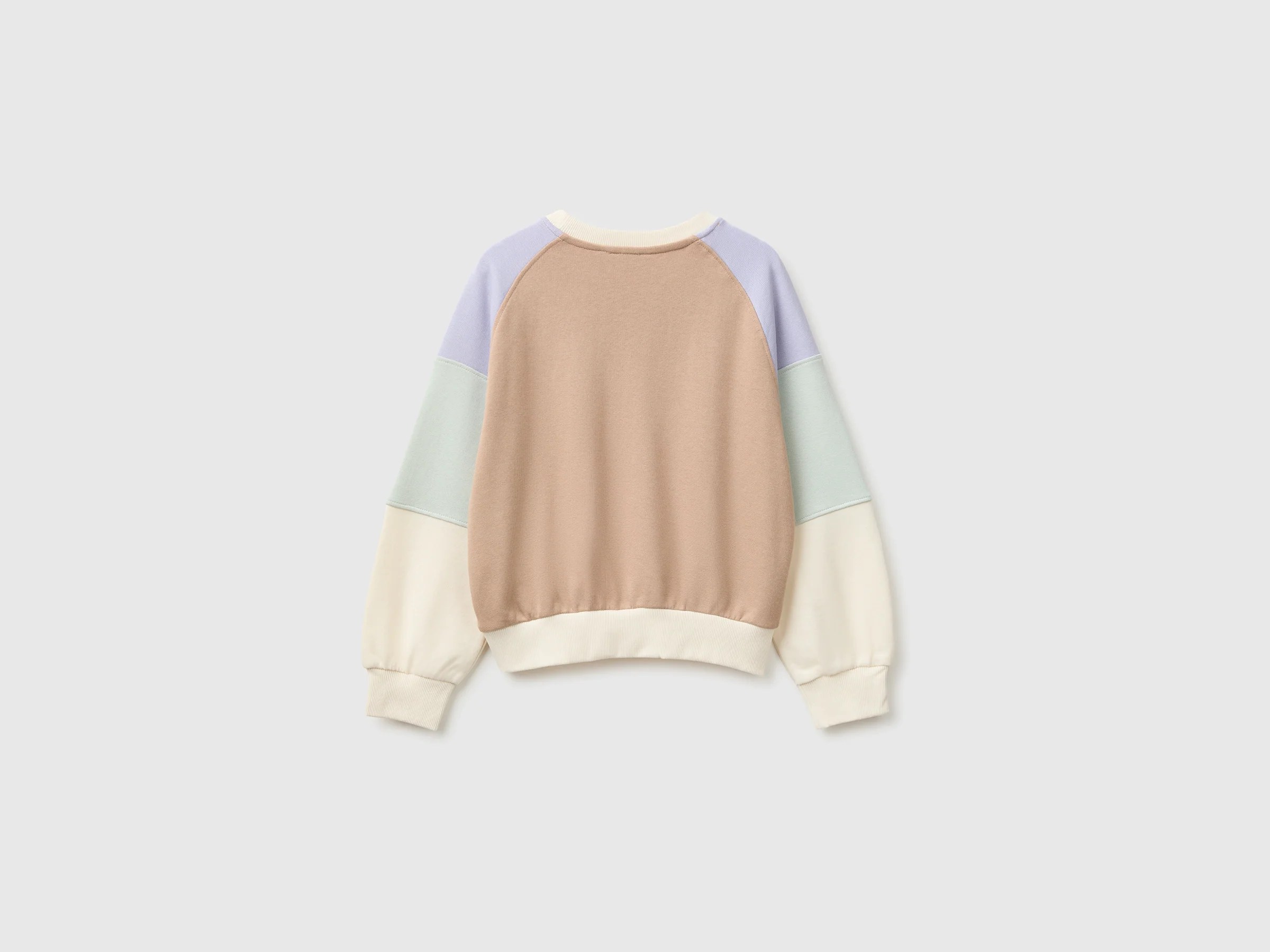 Sweat color block avec broderie – Image 2
