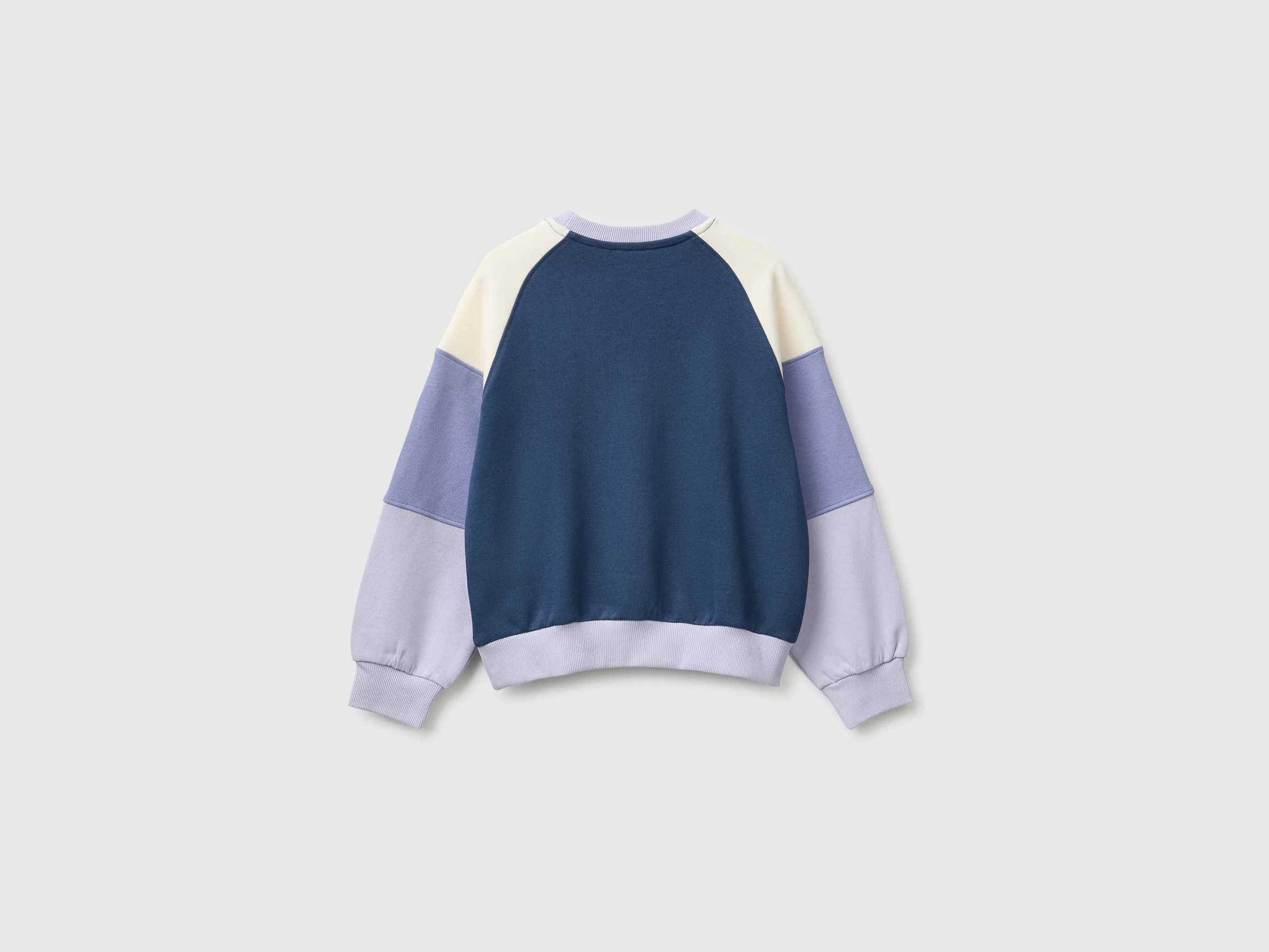 Sweat color block avec broderie – Image 2