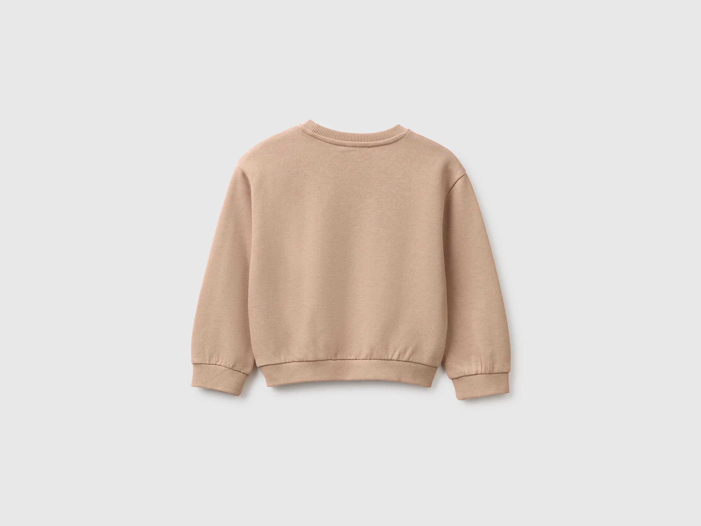 Sweat en coton biologique avec imprimé et broderie – Image 2