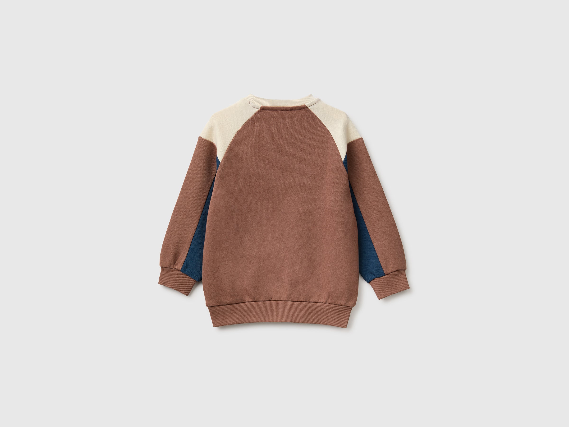 Sweat col rond color block – Image 2