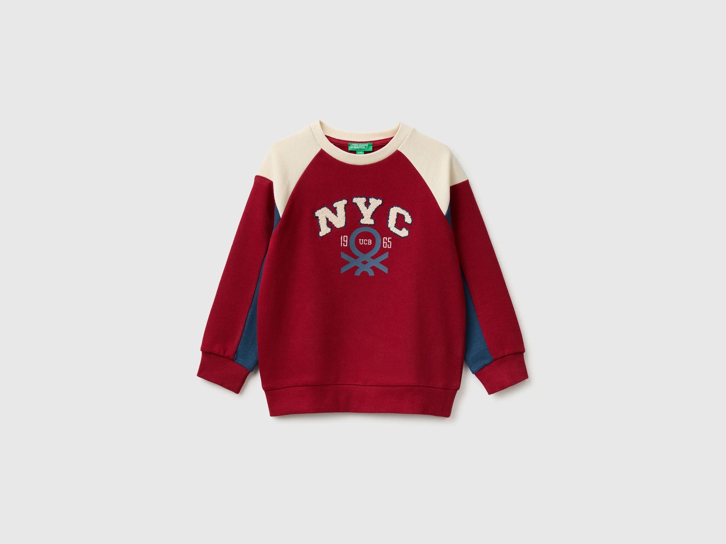 Sweat col rond color block Sweat col rond color block