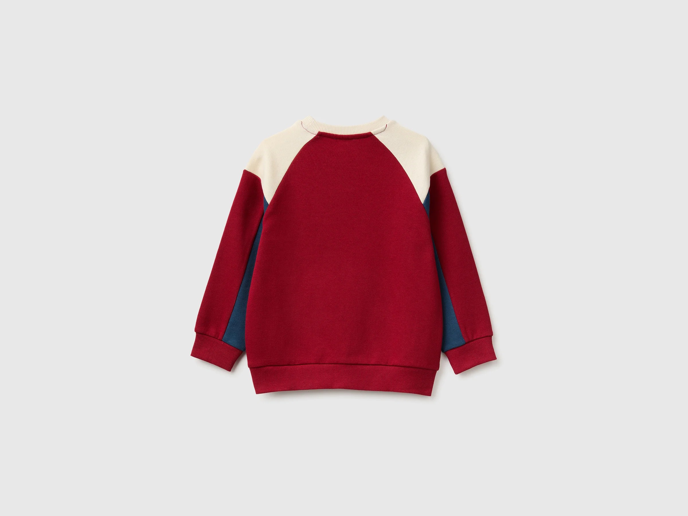 Sweat col rond color block – Image 2