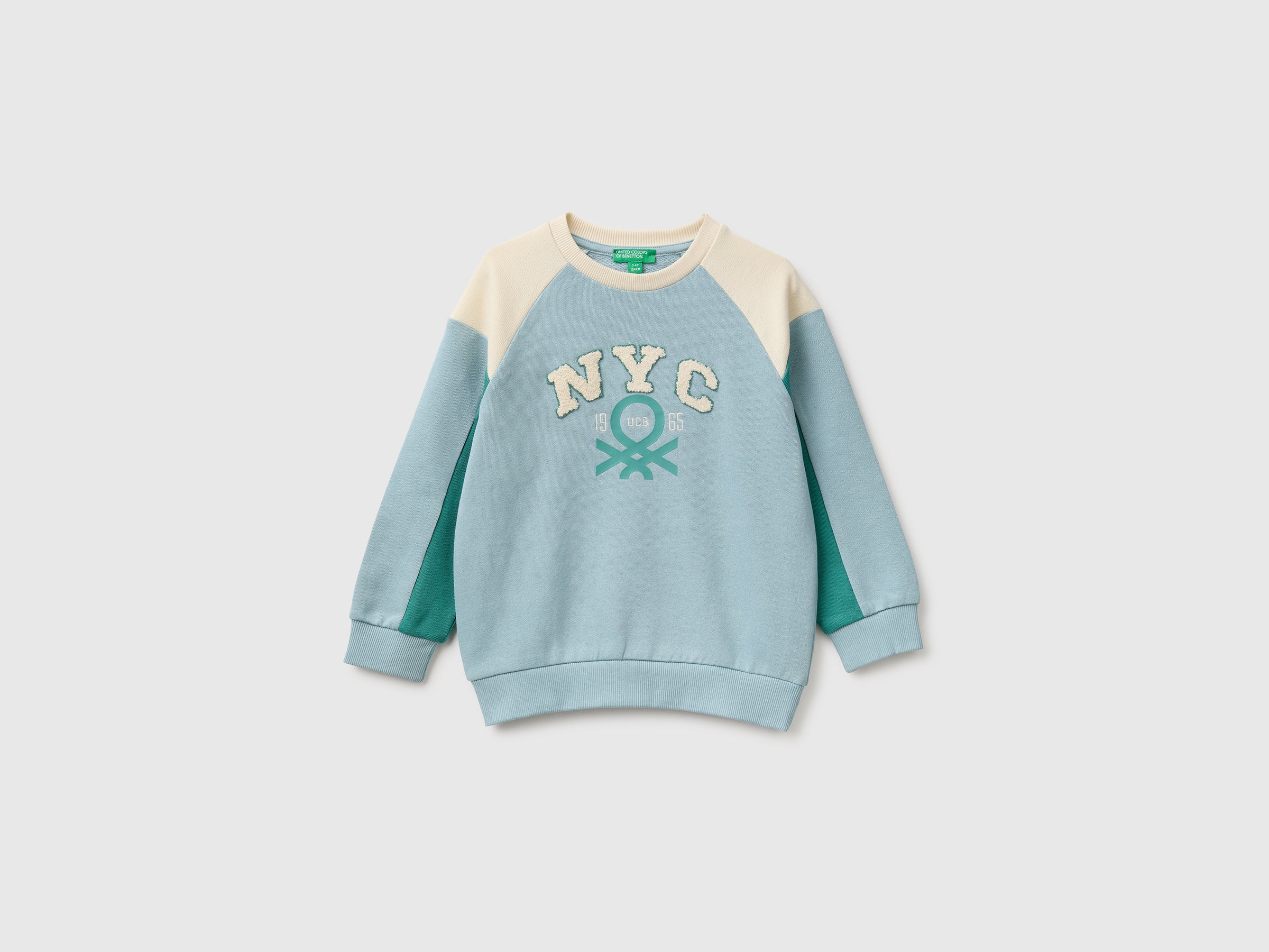Sweat col rond color block Sweat col rond color block