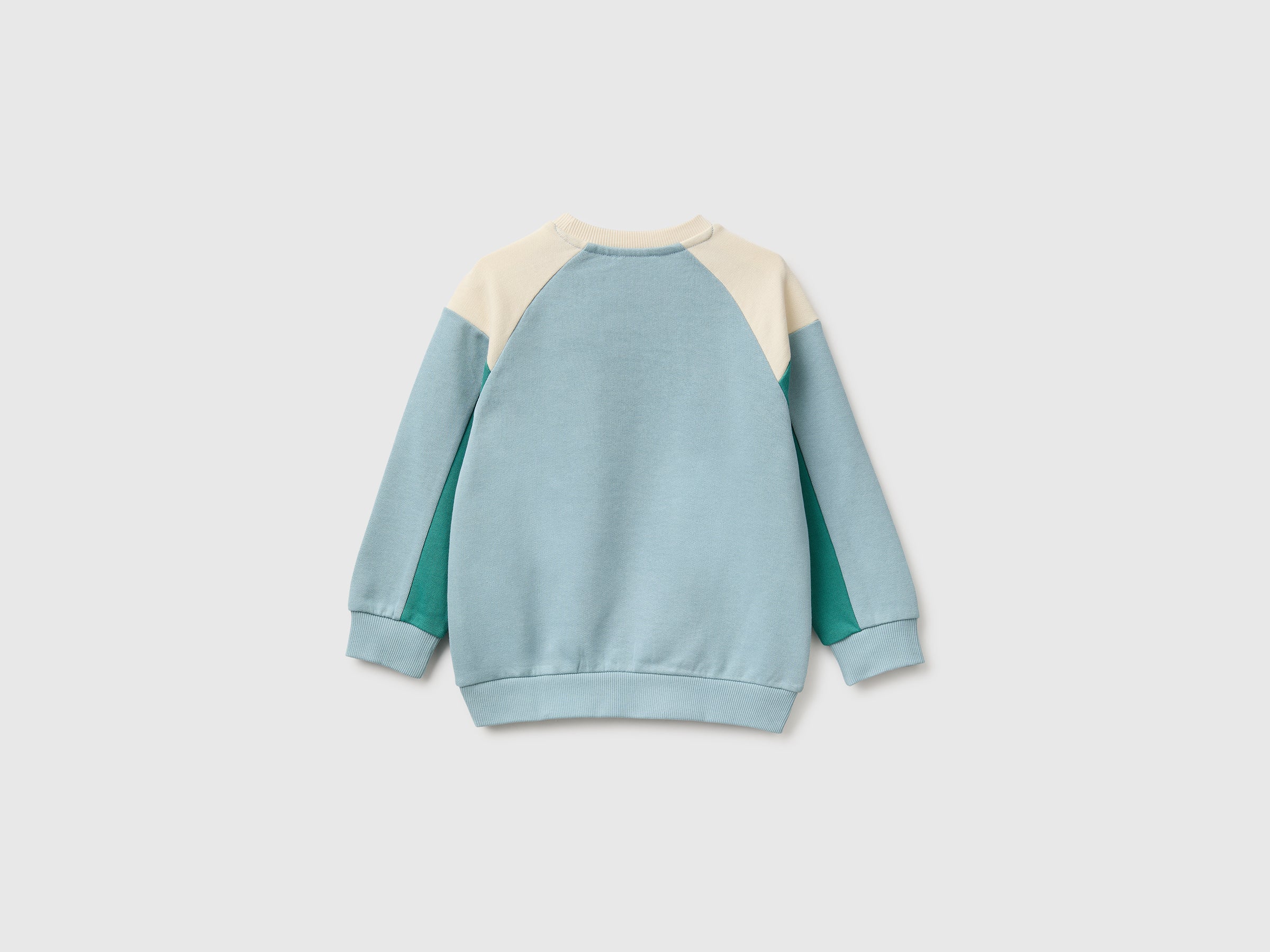 Sweat col rond color block – Image 2