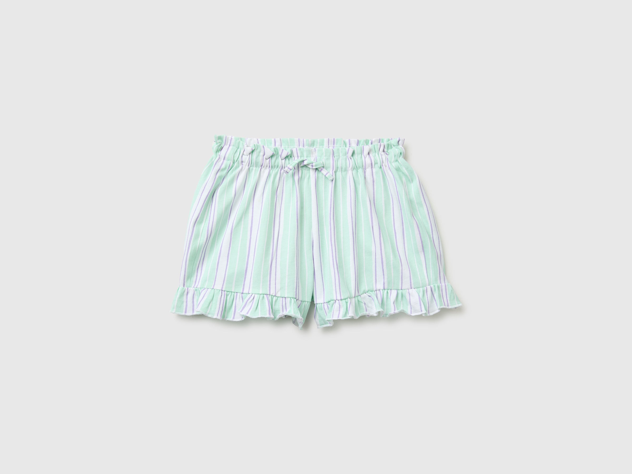 Short imprimé à volants Short imprimé à volants