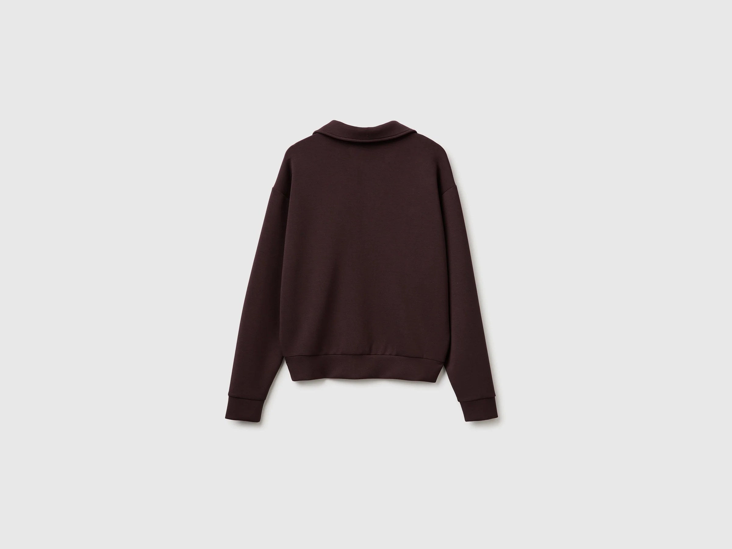 Sweat fluide à col polo – Image 2