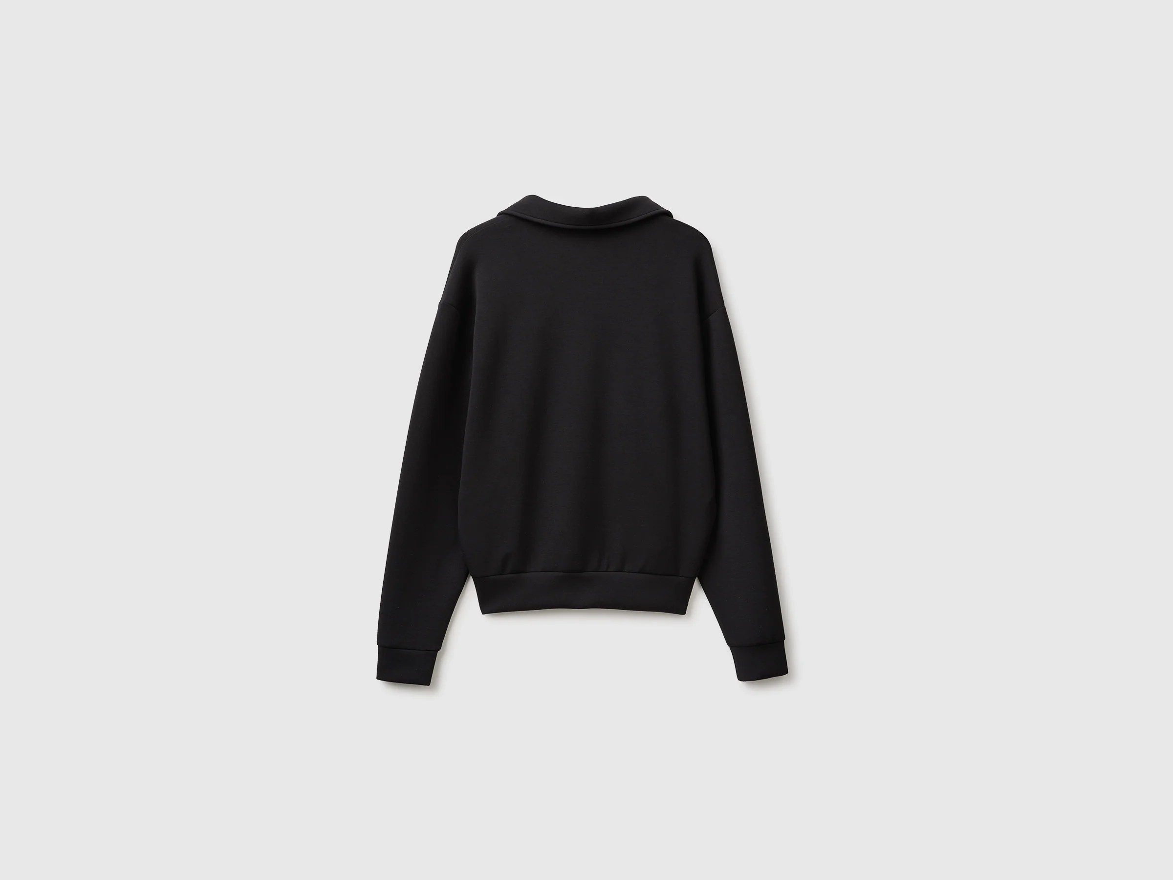 Sweat fluide à col polo – Image 2