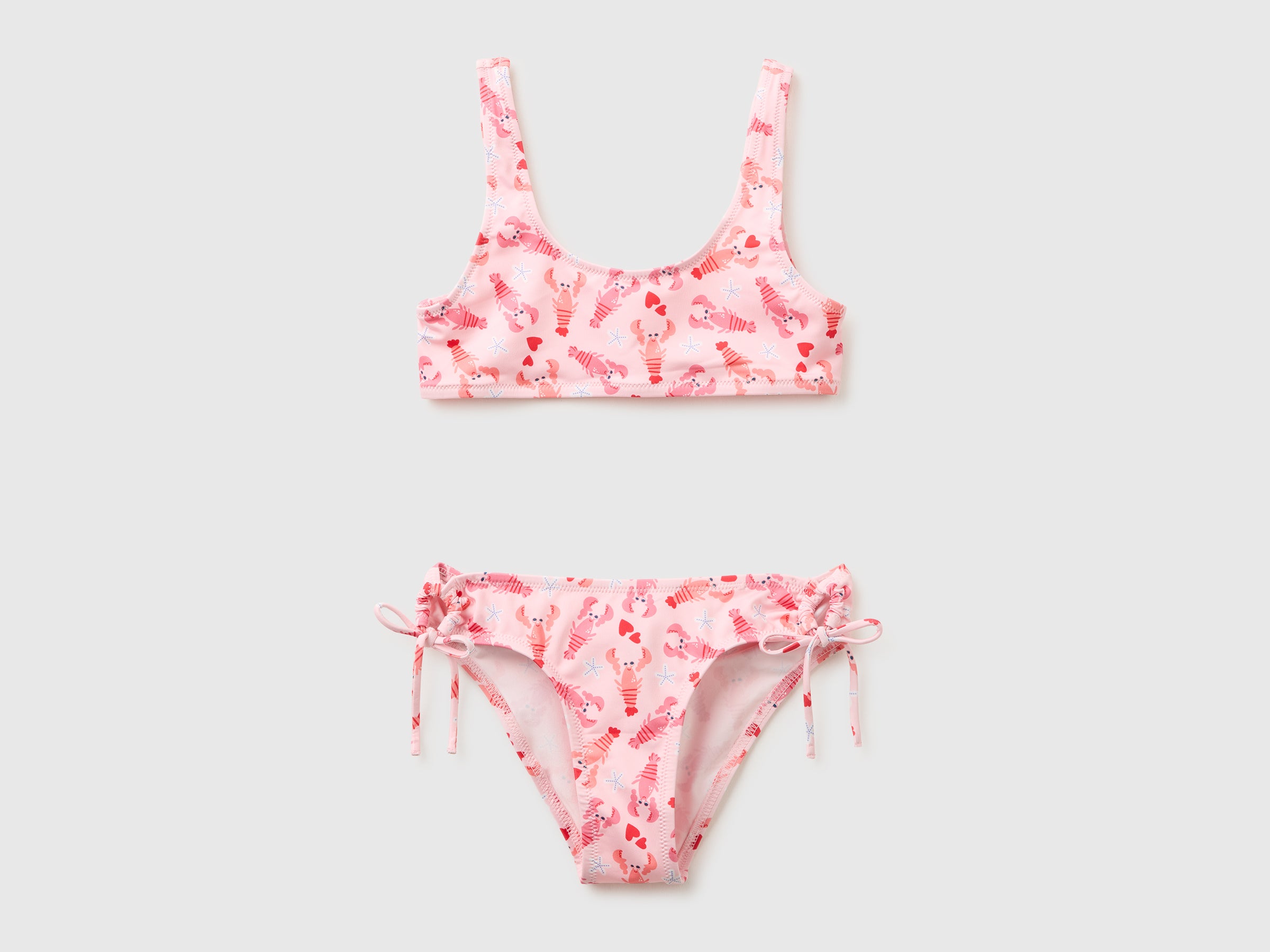 Bikini de plage à imprimé crabe Bikini de plage à imprimé crabe