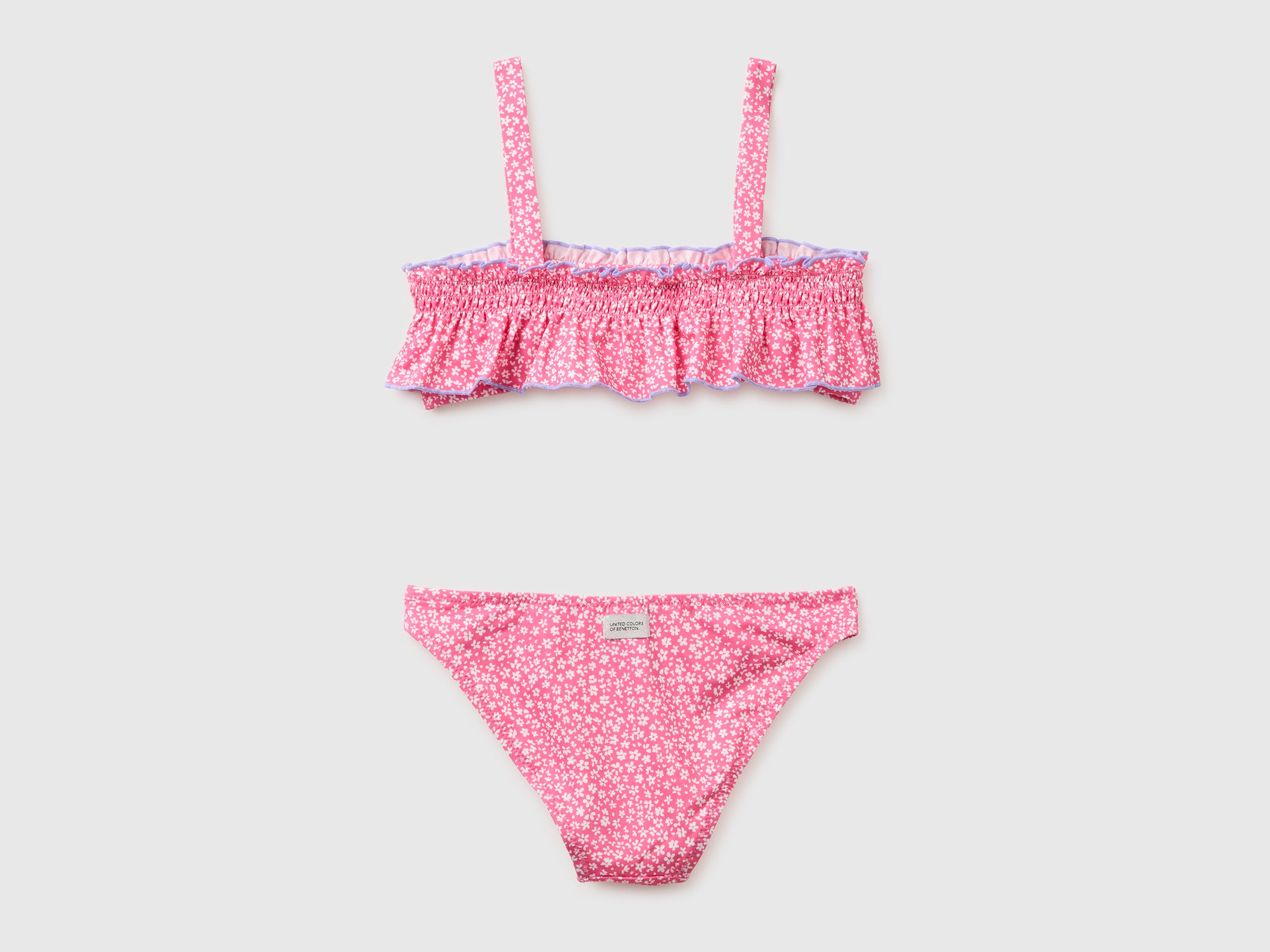Bikini fleuri à volants – Image 2