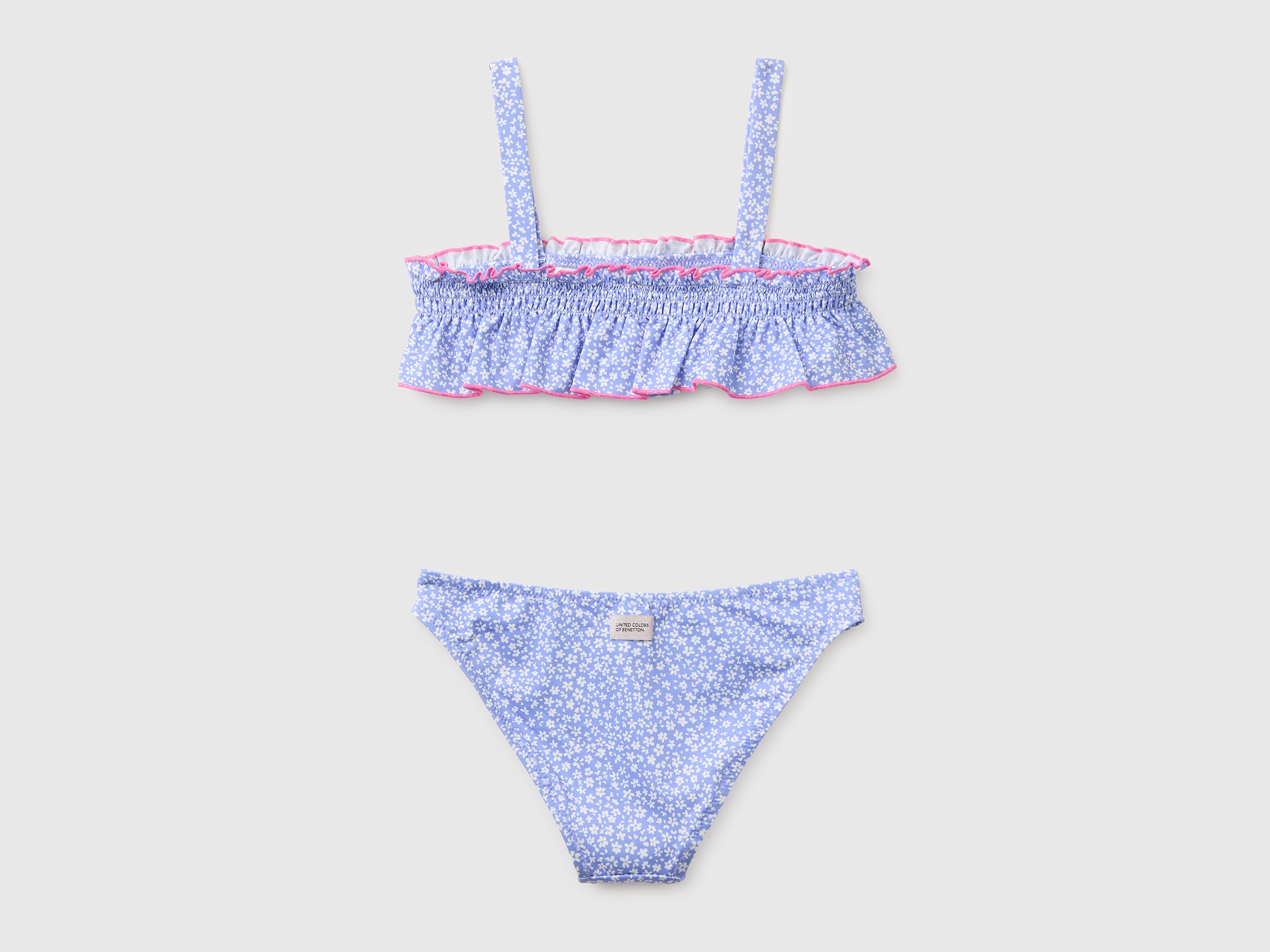 Bikini fleuri à volants – Image 2
