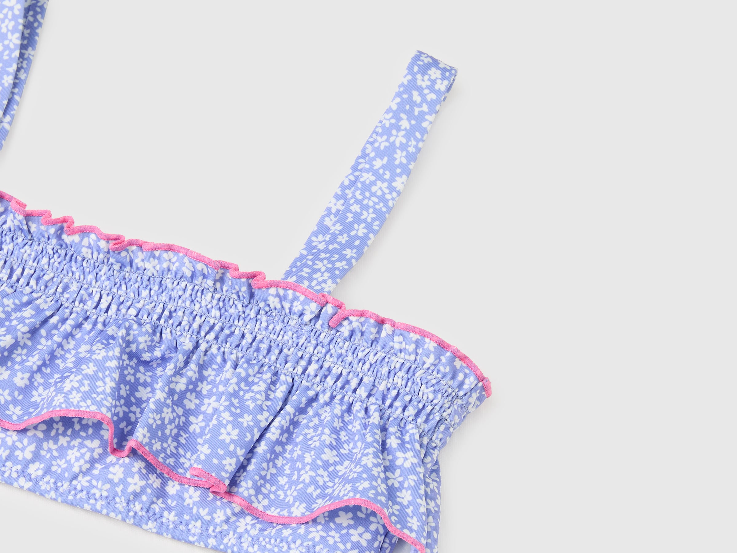 Bikini fleuri à volants – Image 3