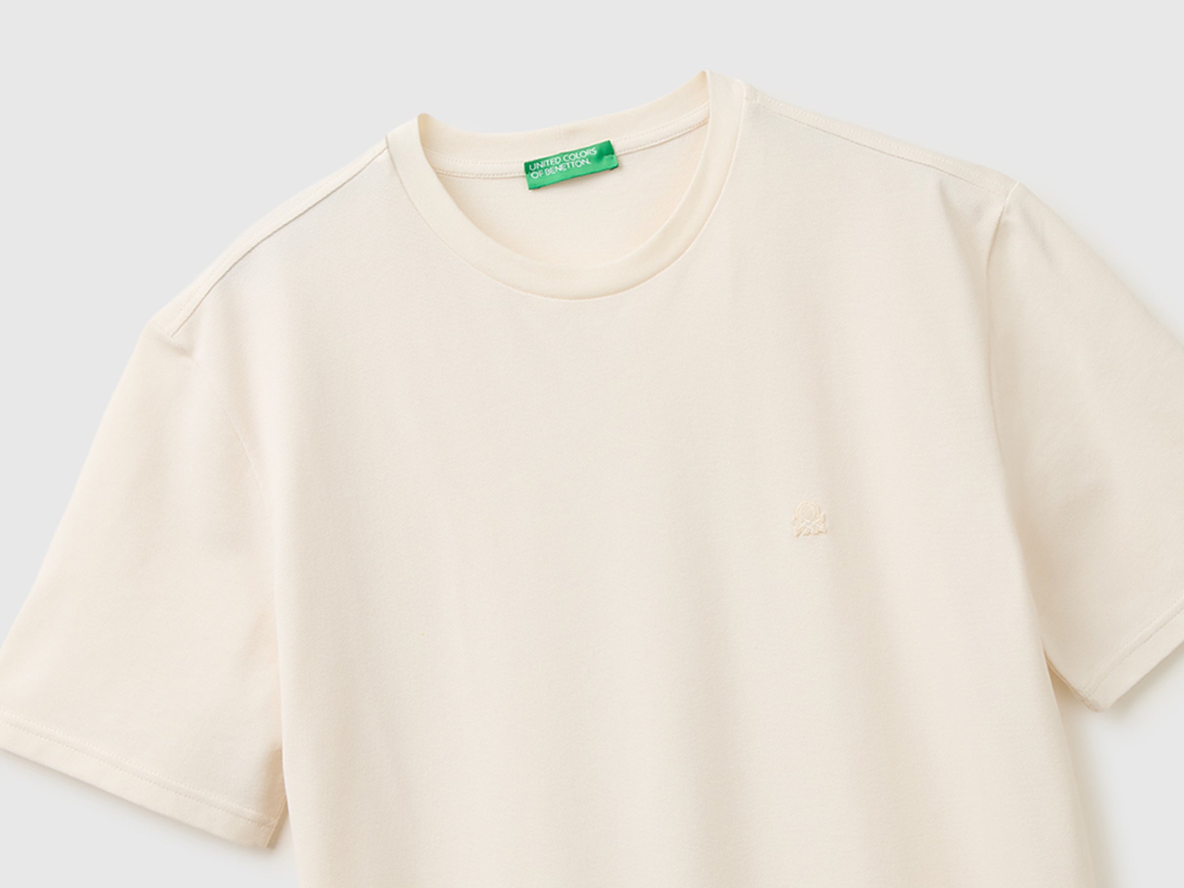 T-shirt en piqué de coton biologique – Image 3