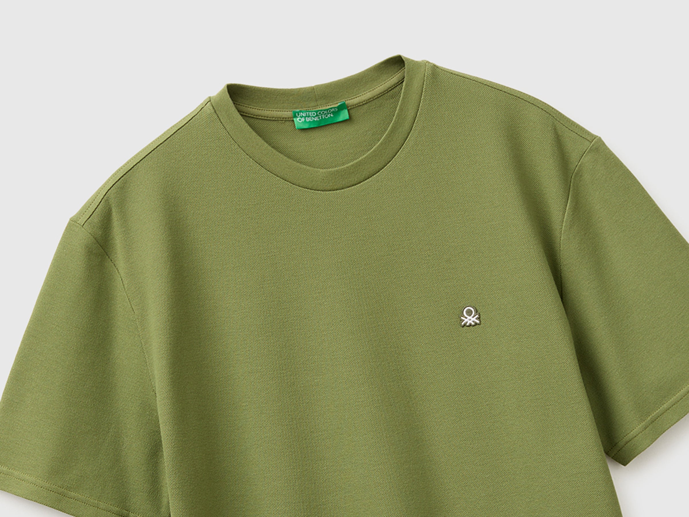T-shirt en piqué de coton biologique – Image 3
