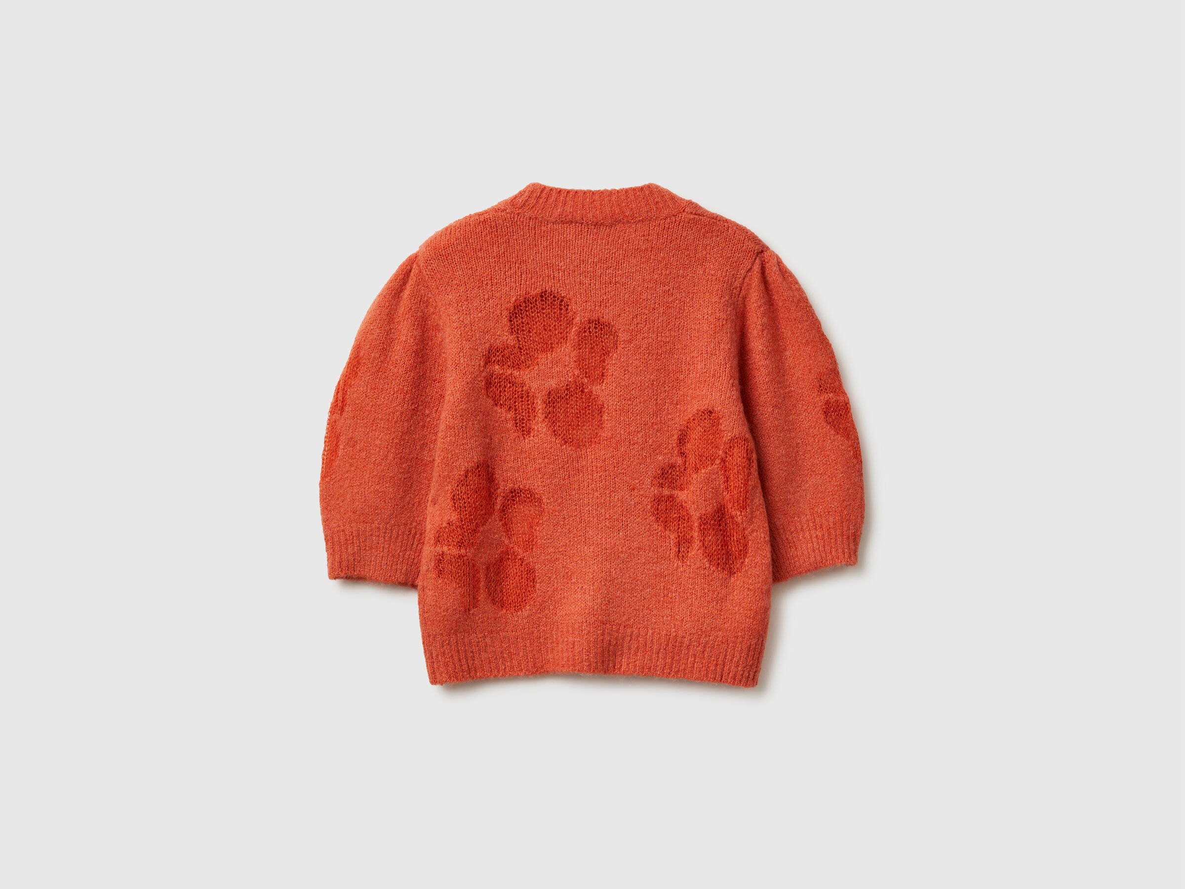 Chemise à manches courtes avec incrustation de fleurs – Image 6
