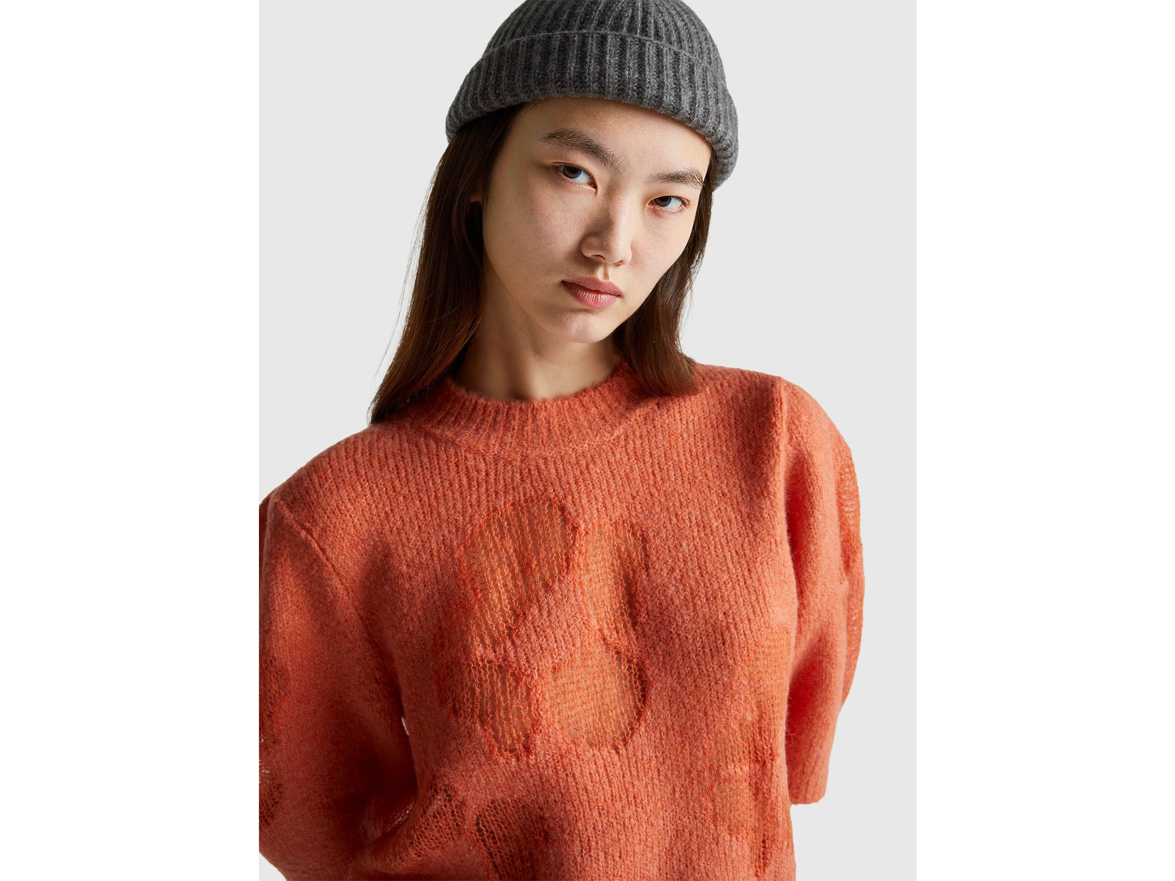 Chemise à manches courtes avec incrustation de fleurs – Image 4