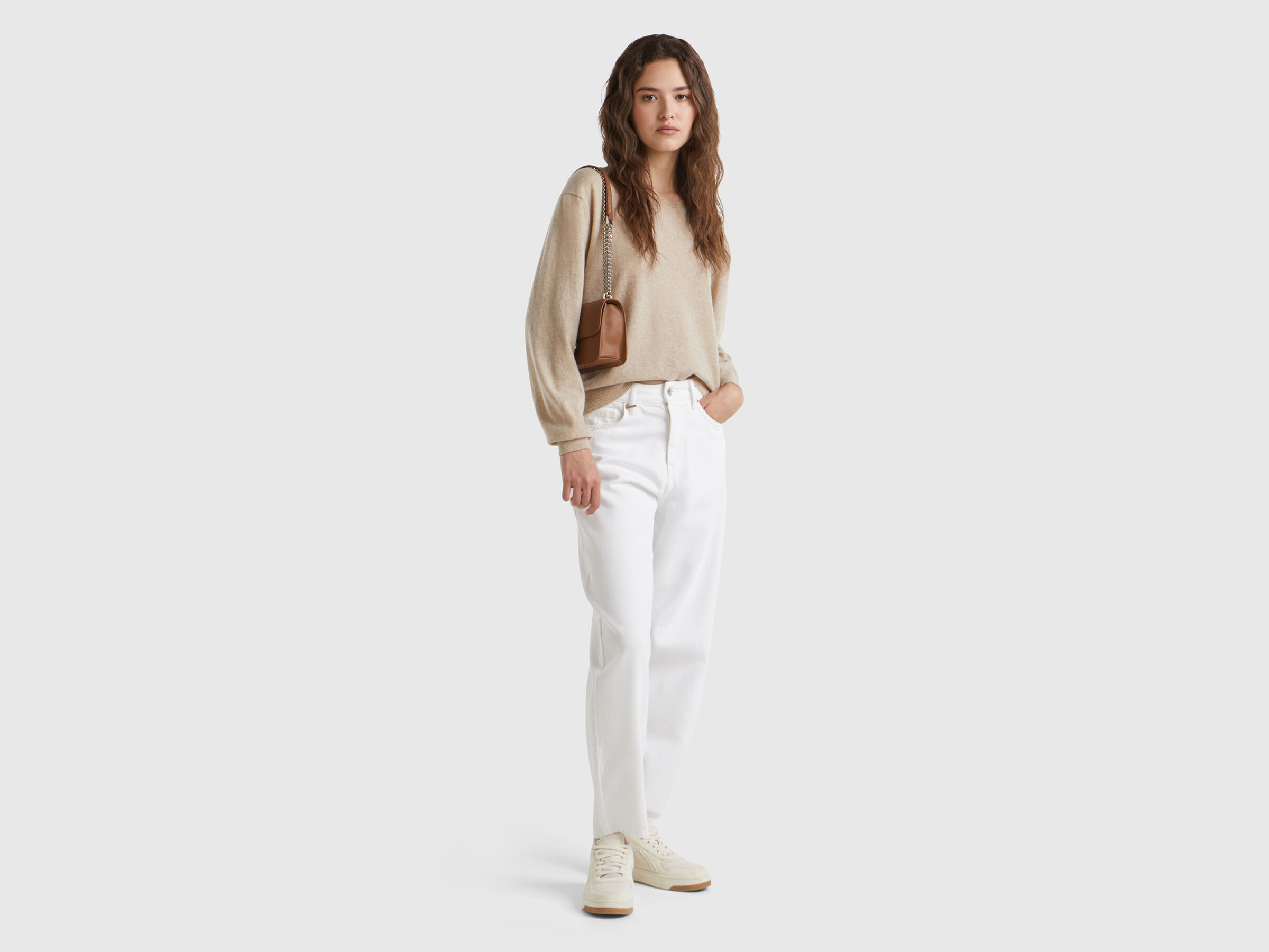 Pull coupe décontractée en pure laine mérinos – Image 3