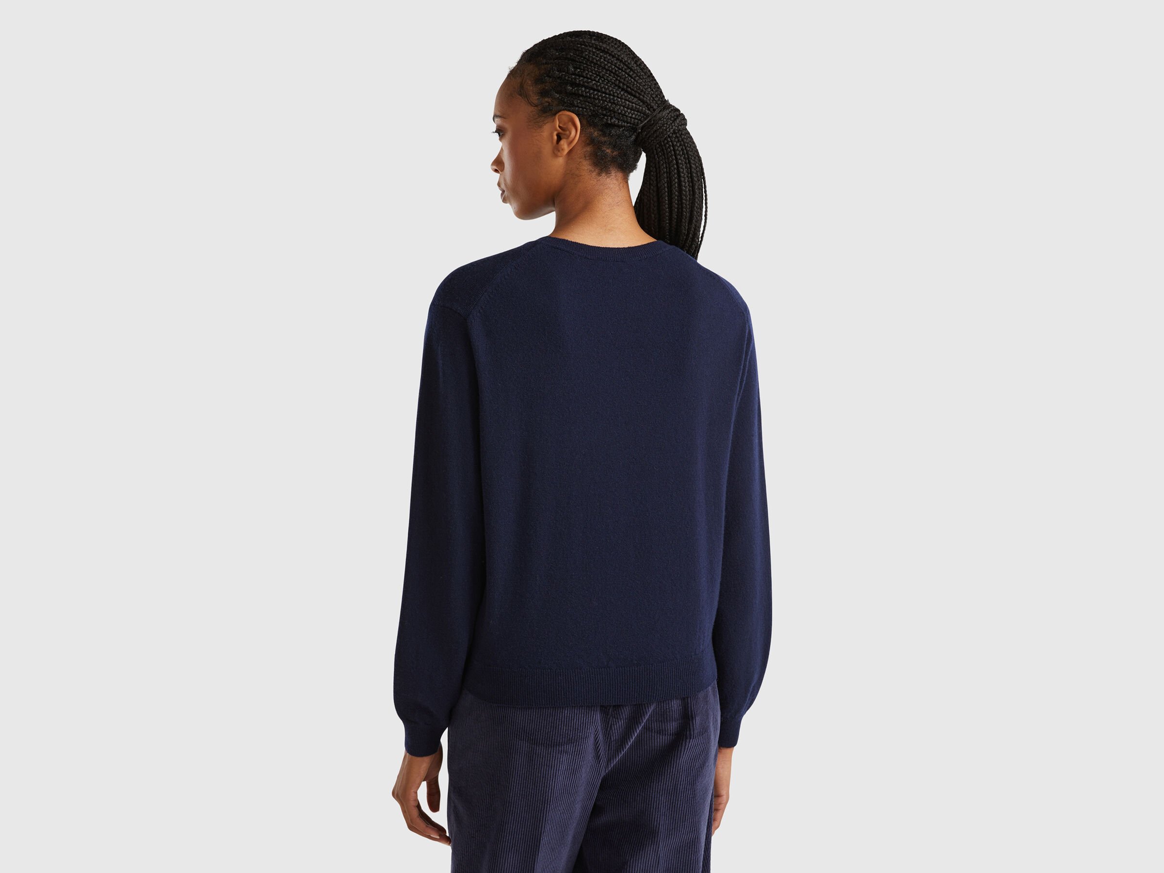 Pull coupe décontractée en pure laine mérinos – Image 2