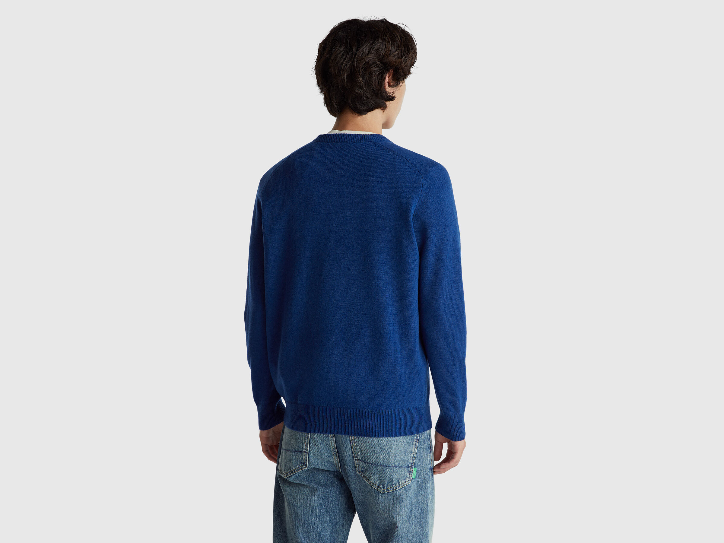 Pull col rond en pure laine mérinos – Image 2