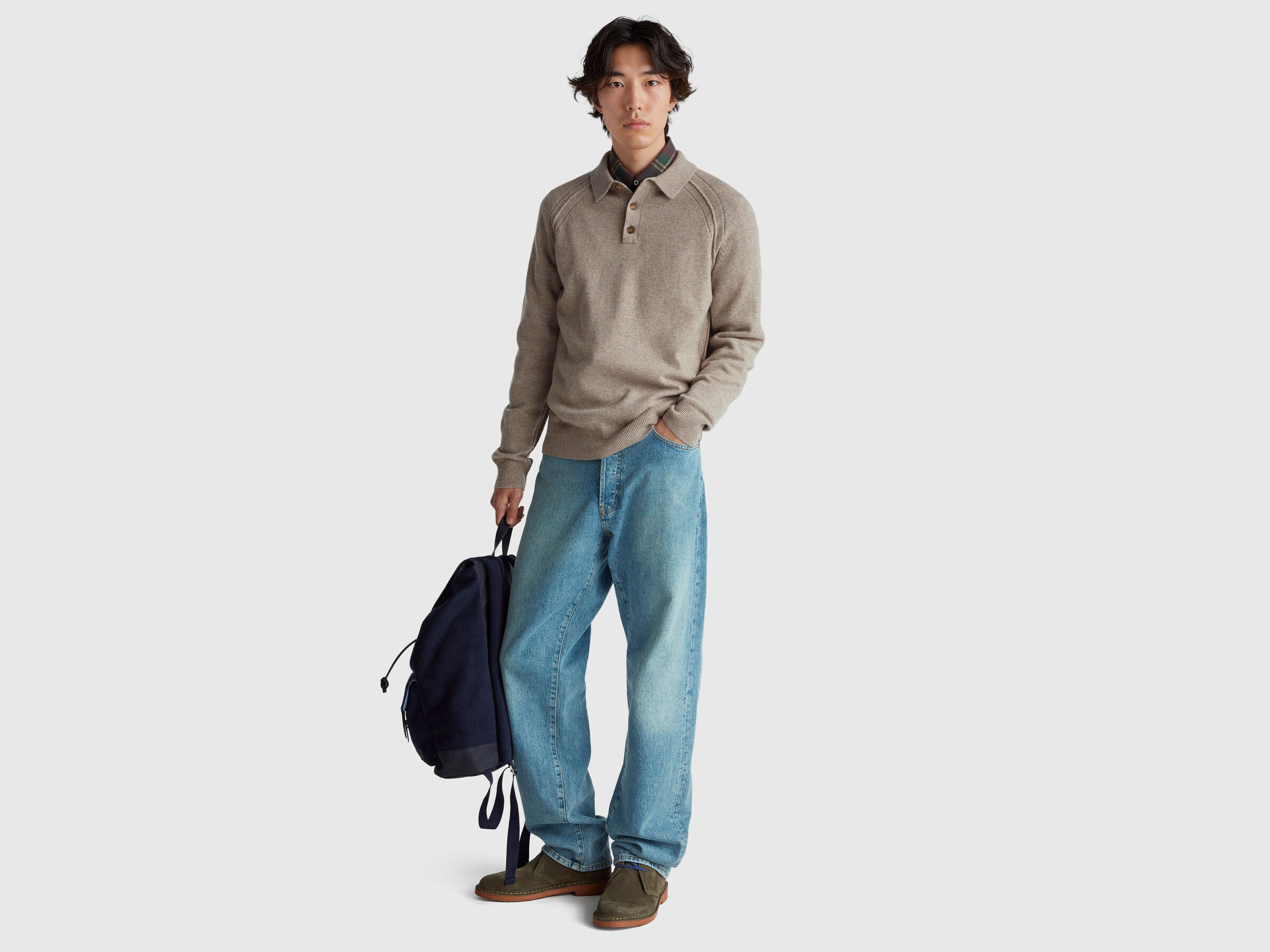 Polo en pure laine mérinos – Image 3