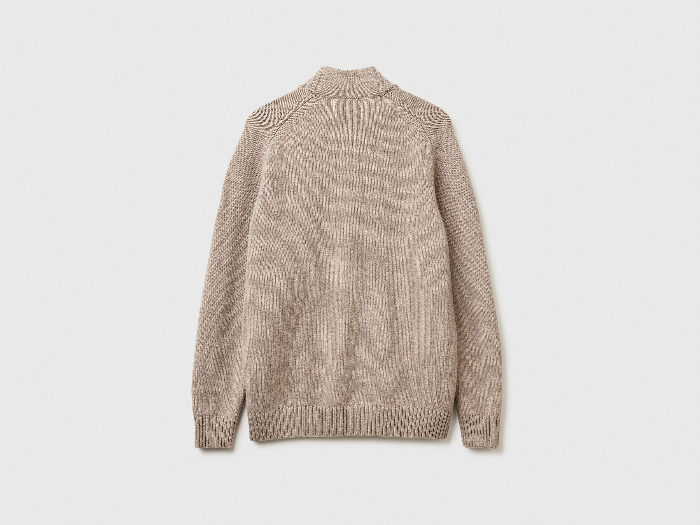 Cardigan zippé en pure laine mérinos – Image 6