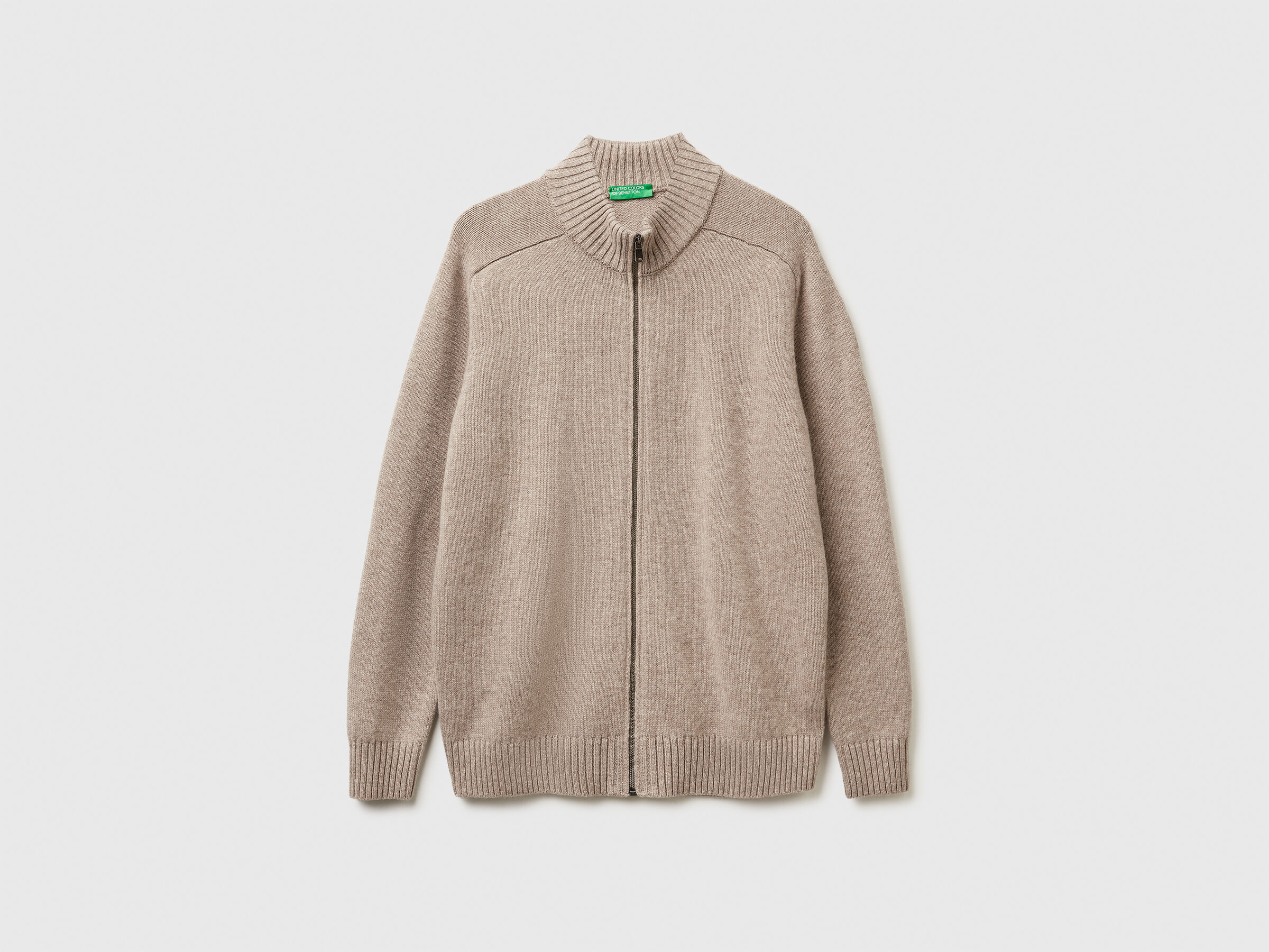 Cardigan zippé en pure laine mérinos – Image 5