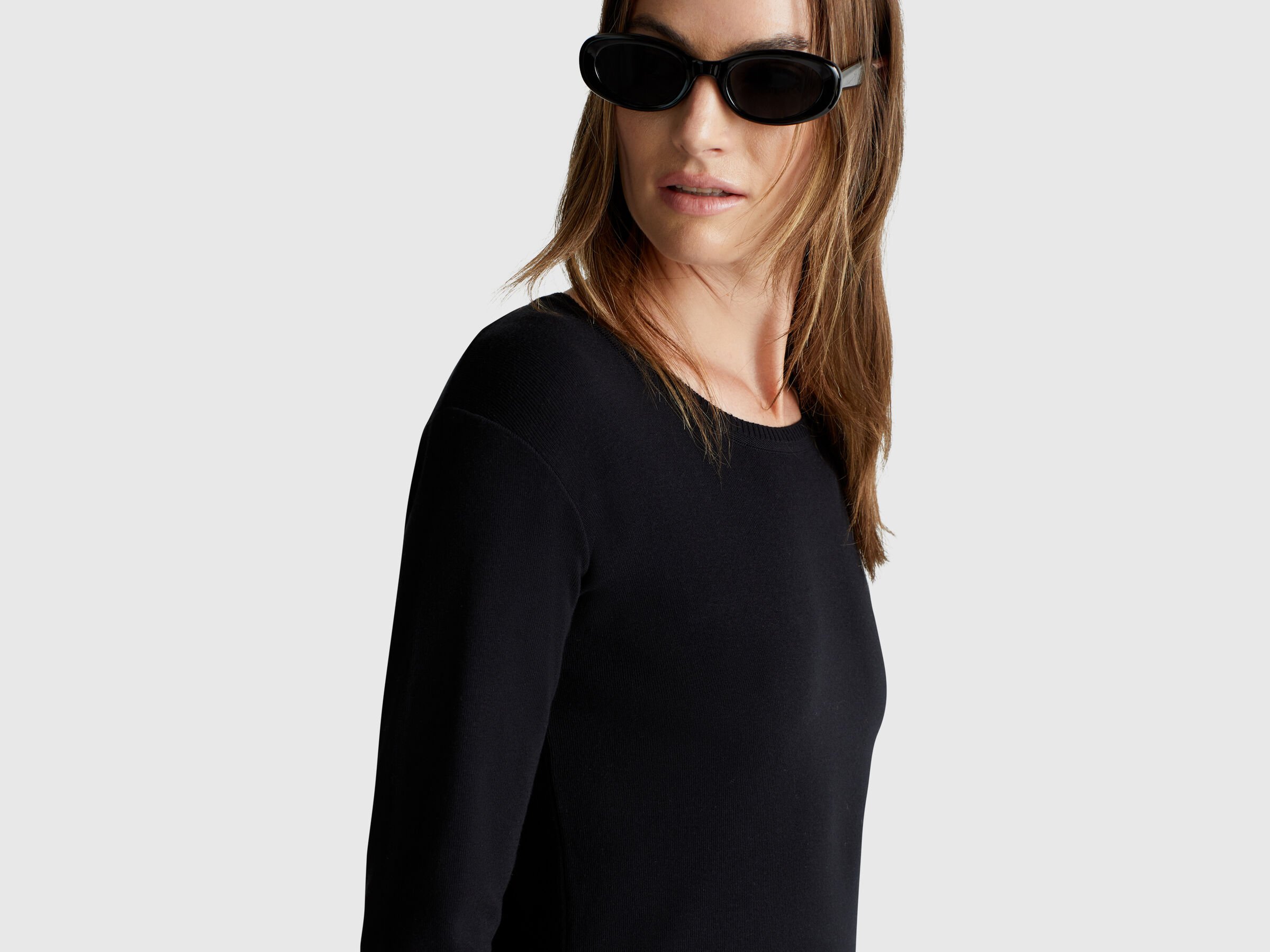 Pull col rond en pur coton – Image 4