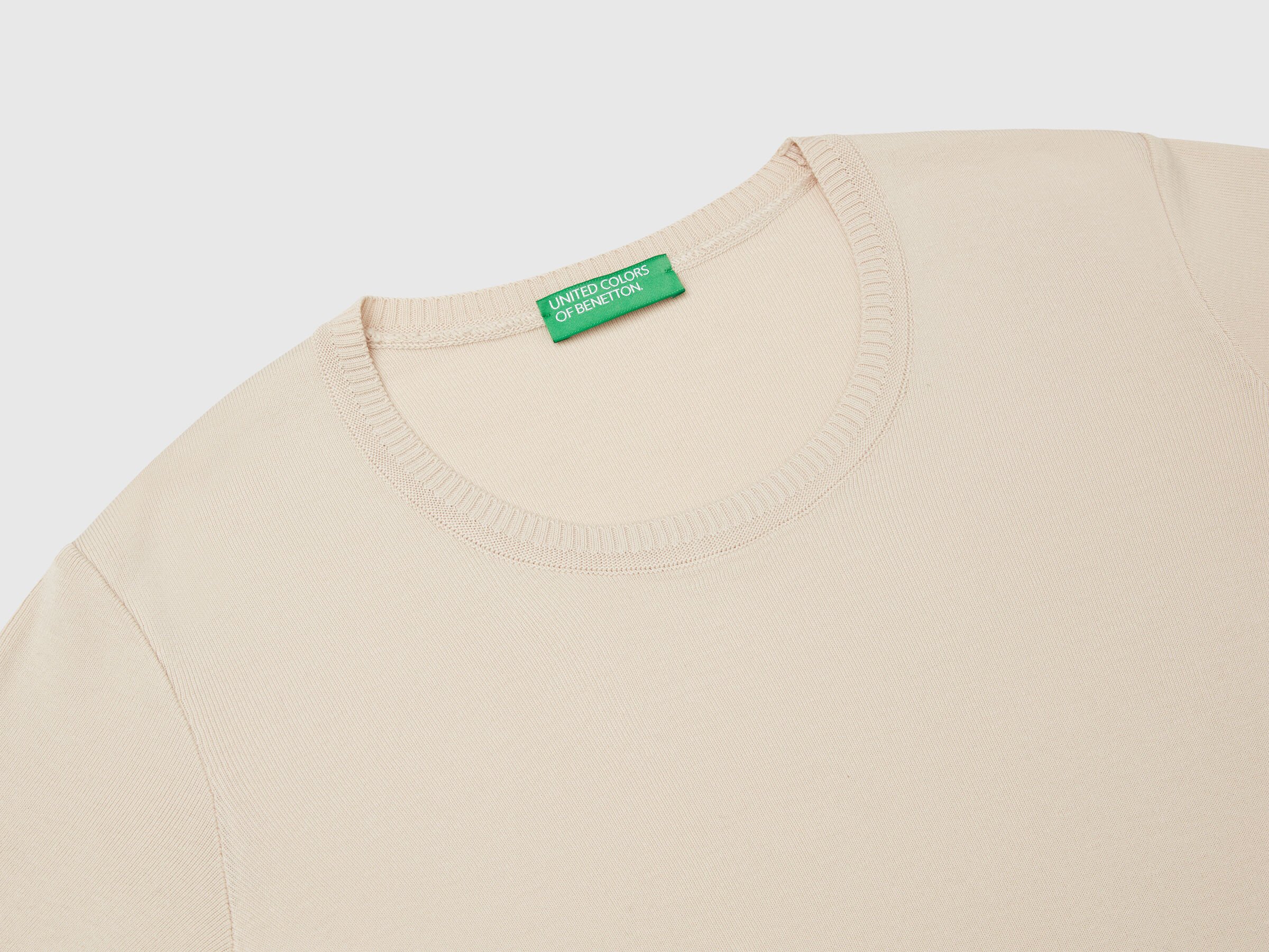 Pull col rond en pur coton – Image 7