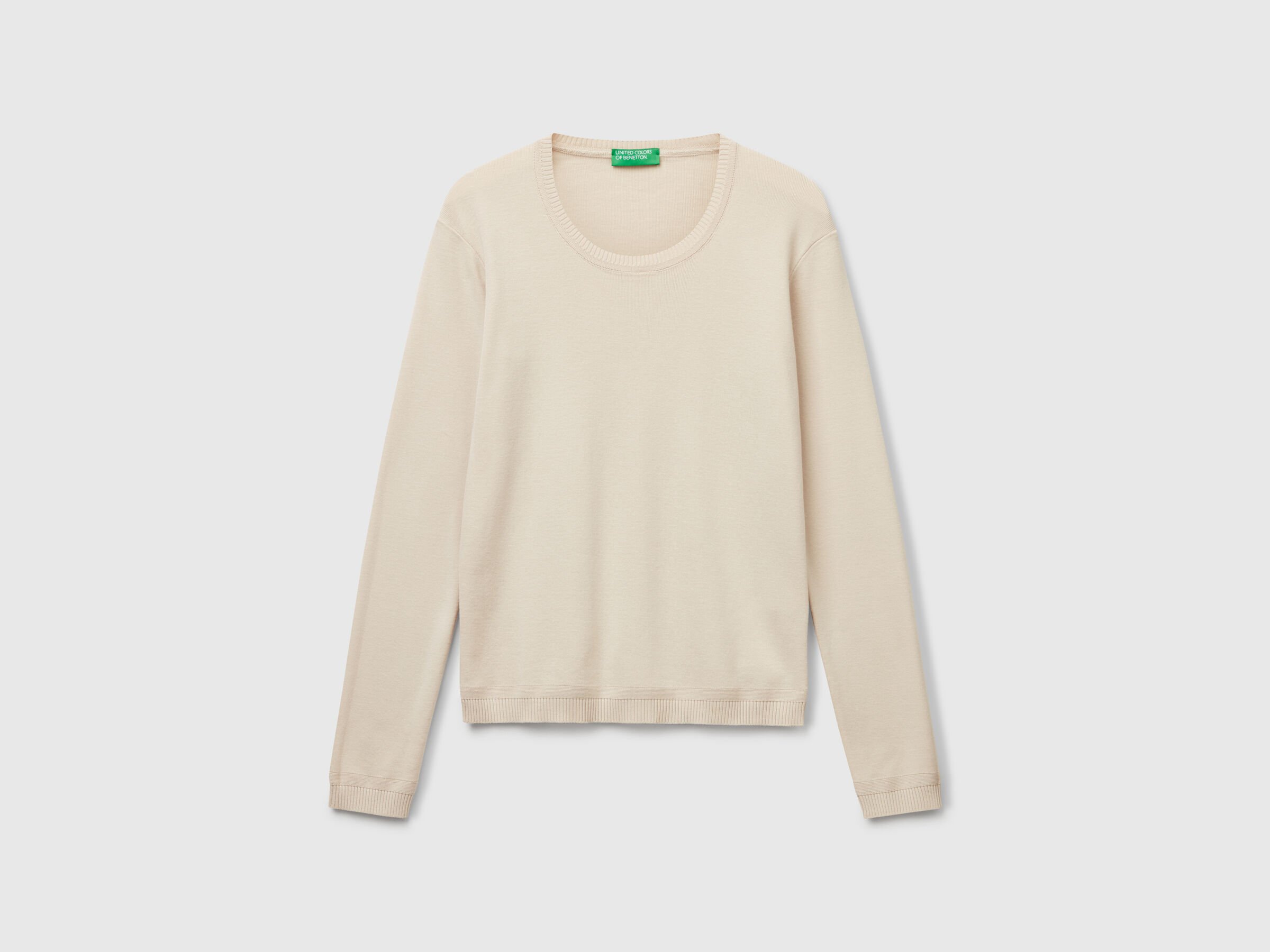 Pull col rond en pur coton – Image 5