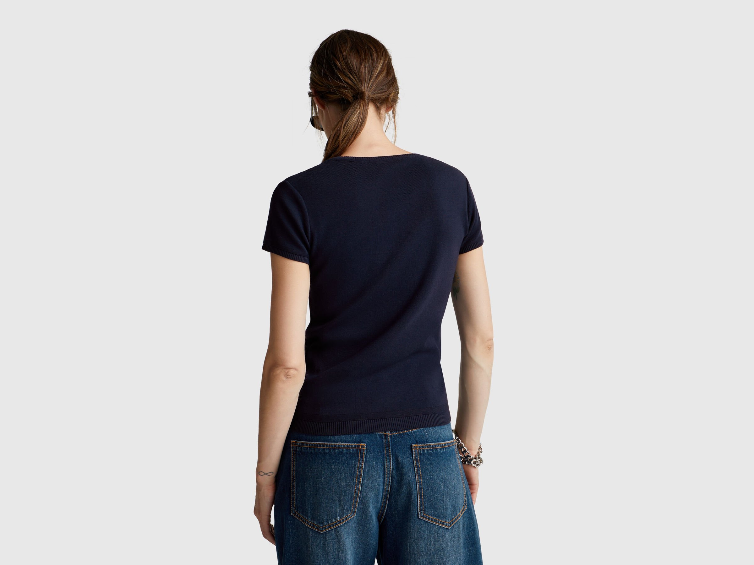 Chemise à manches courtes en pur coton – Image 2