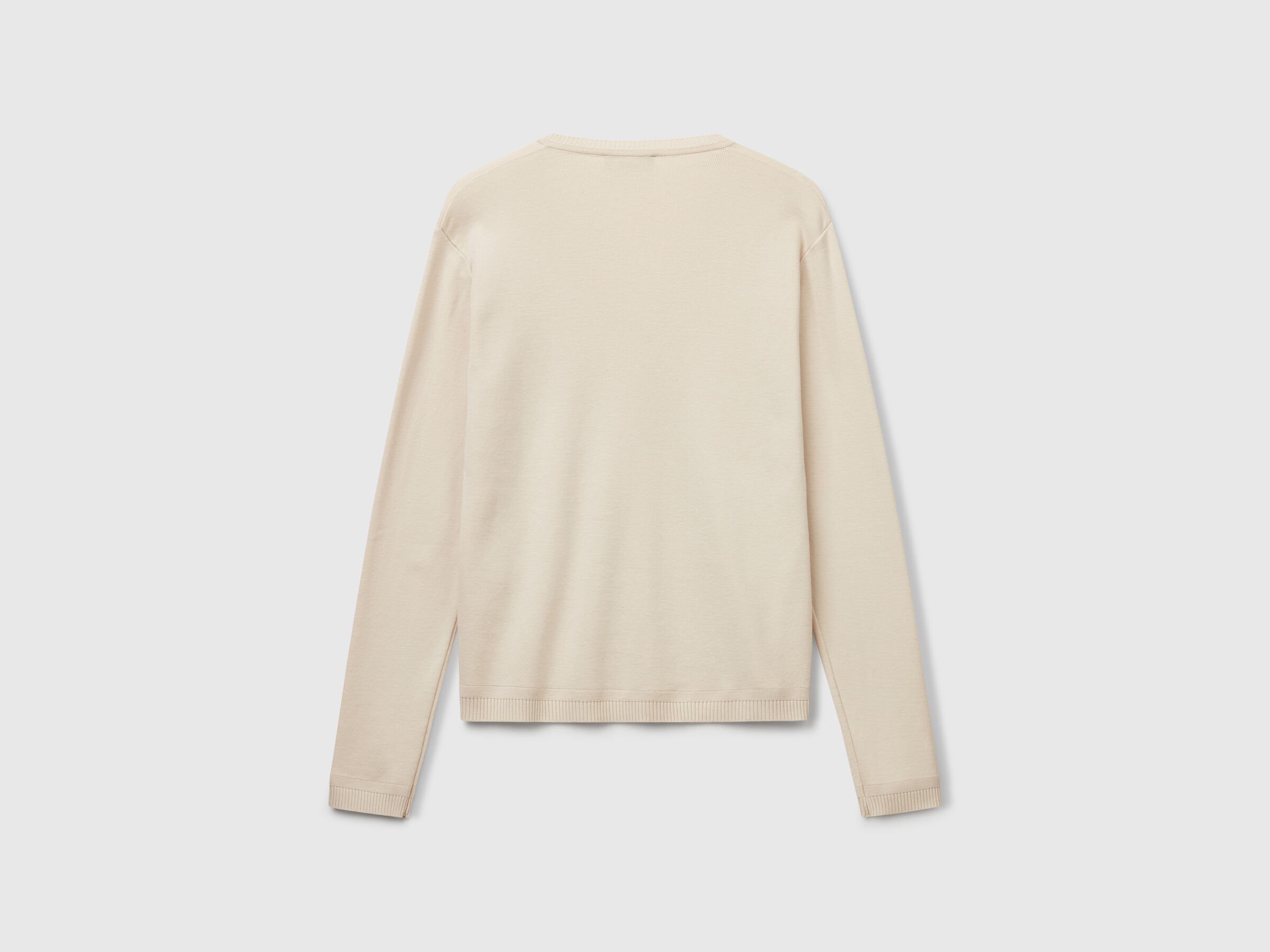 Pull col V en pur coton – Image 6