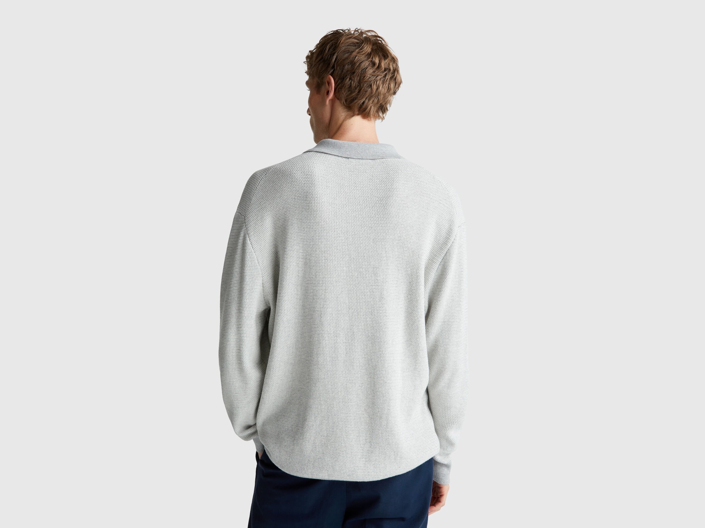 Polo tricoté 100 % coton – Image 2