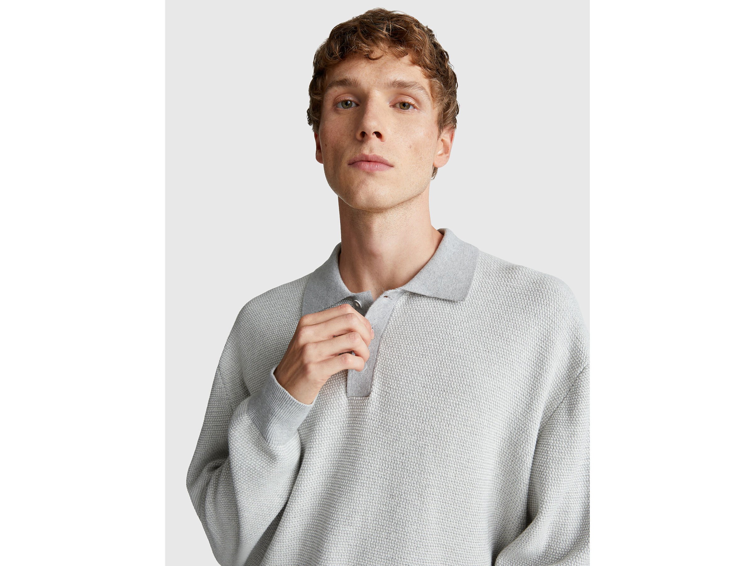 Polo tricoté 100 % coton – Image 4