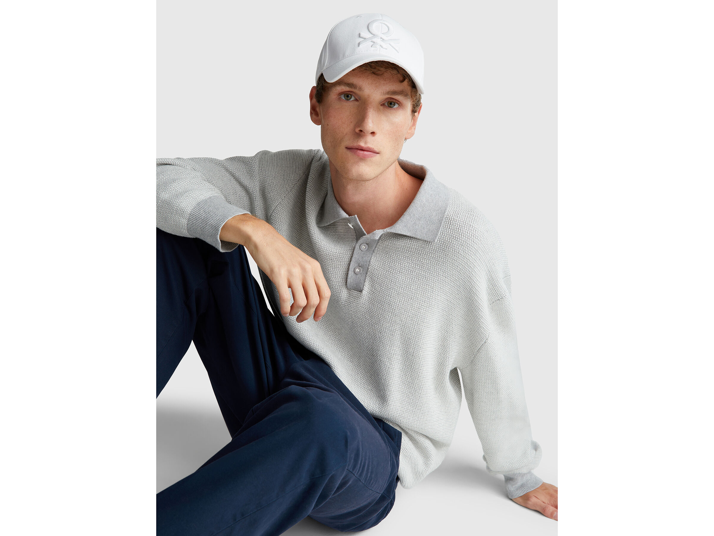 Polo tricoté 100 % coton – Image 3