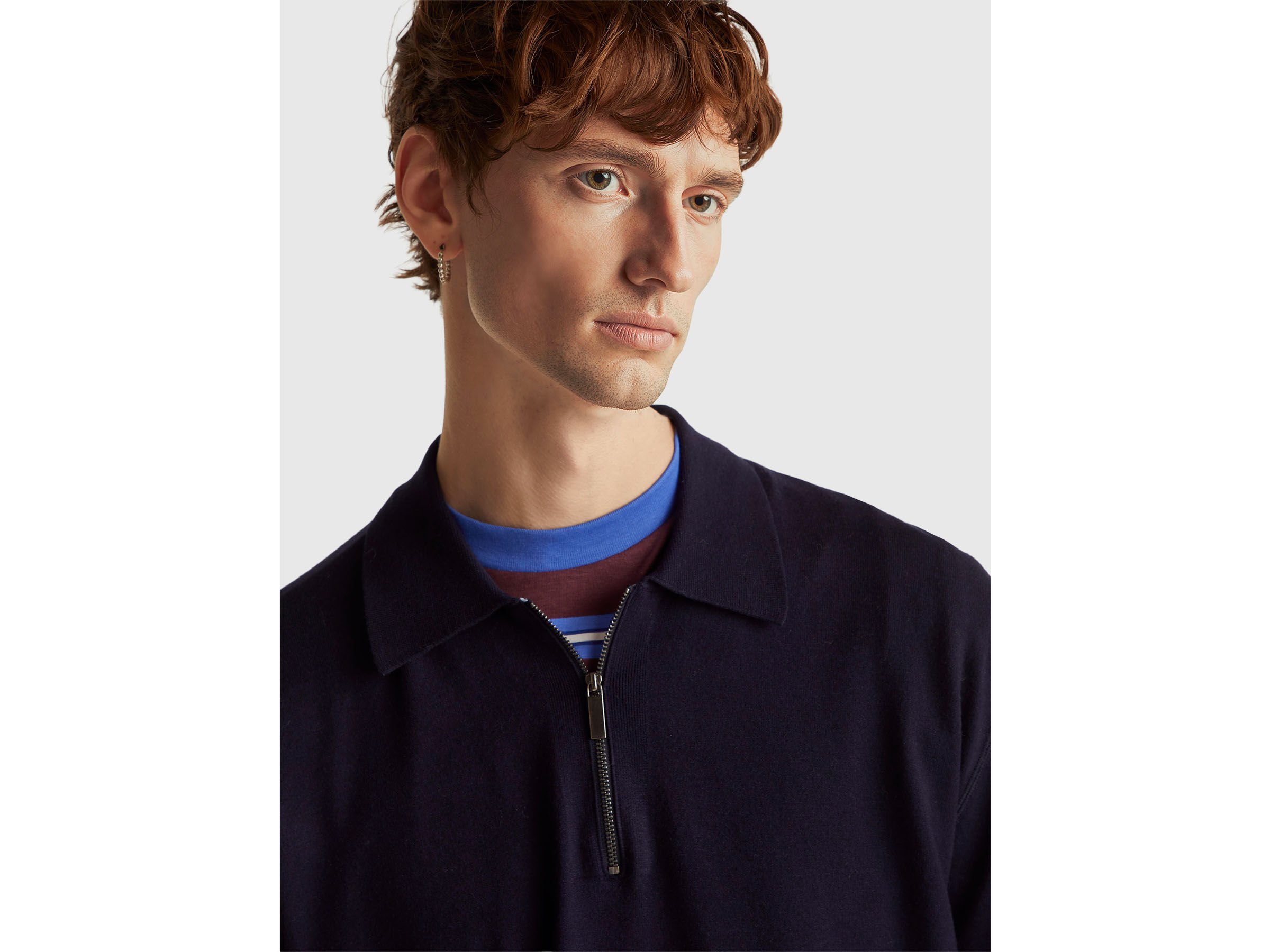 Polo en tricot de viscose mélangée – Image 4
