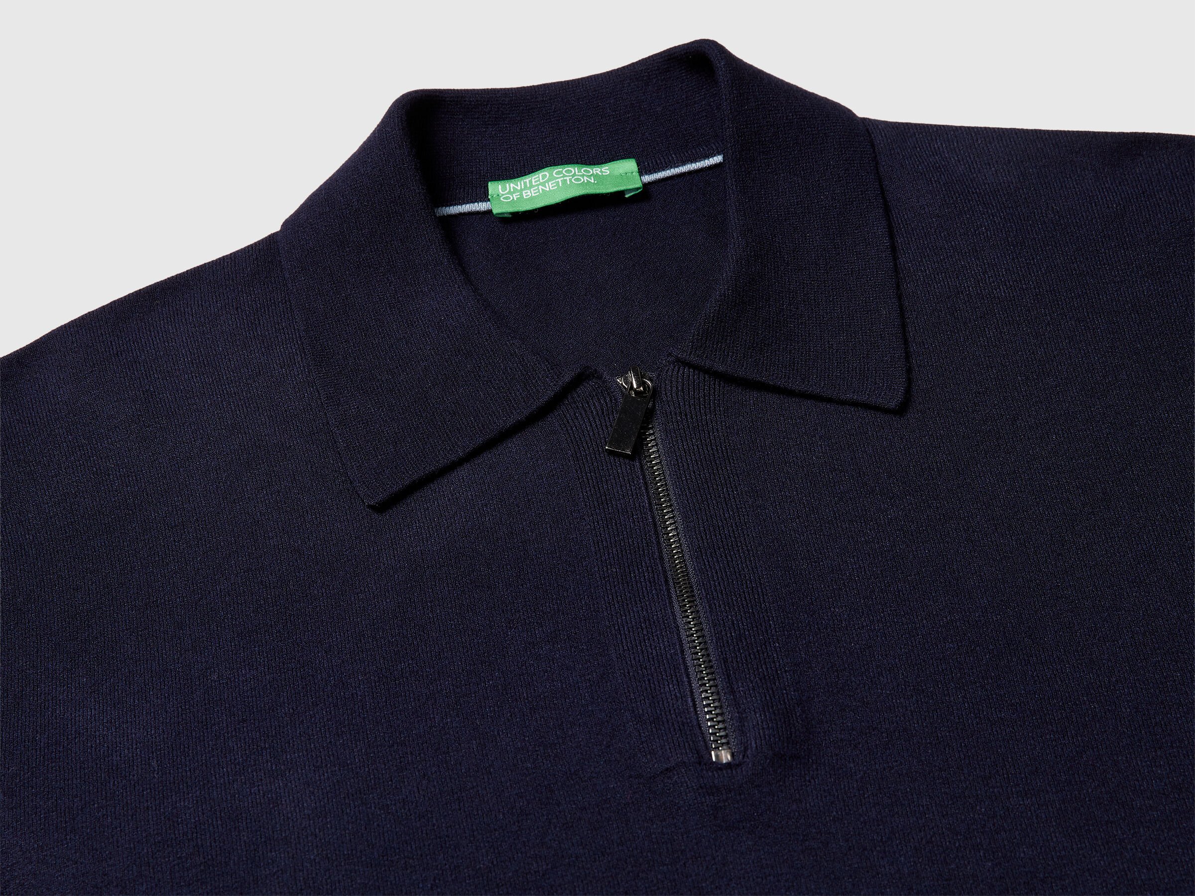 Polo en tricot de viscose mélangée – Image 7