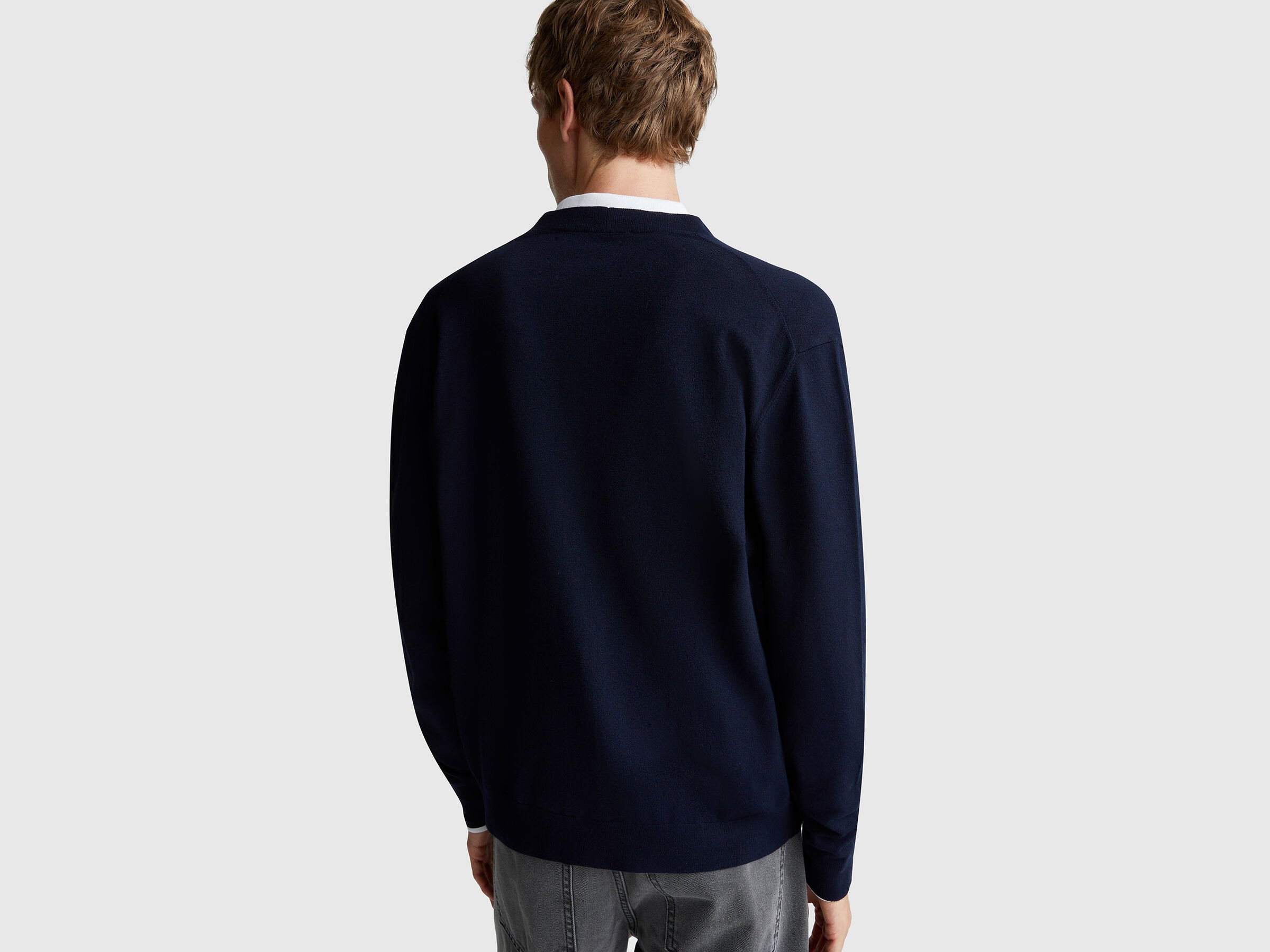 Cardigan tricoté en mélange de viscose – Image 2
