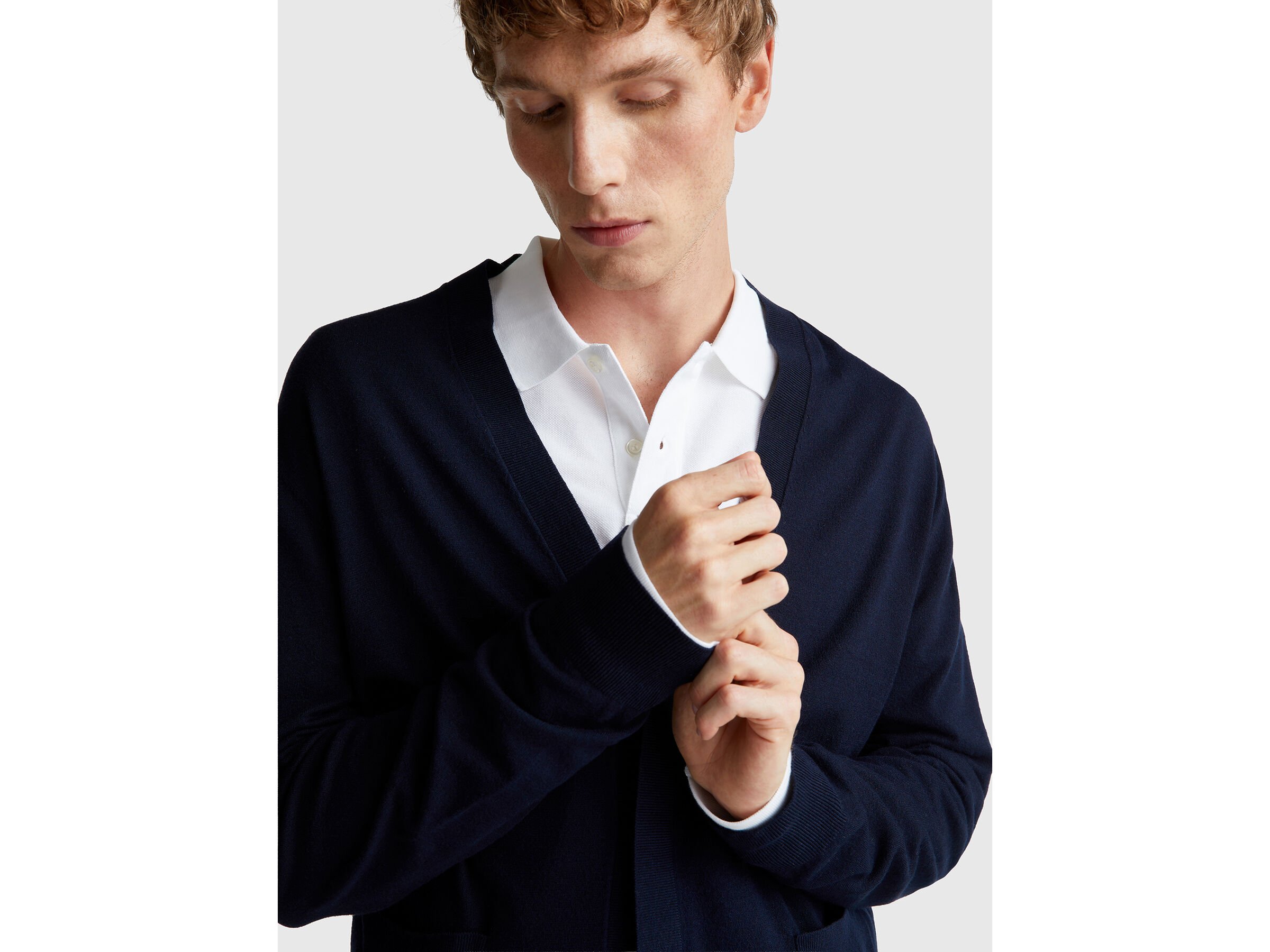 Cardigan tricoté en mélange de viscose – Image 4
