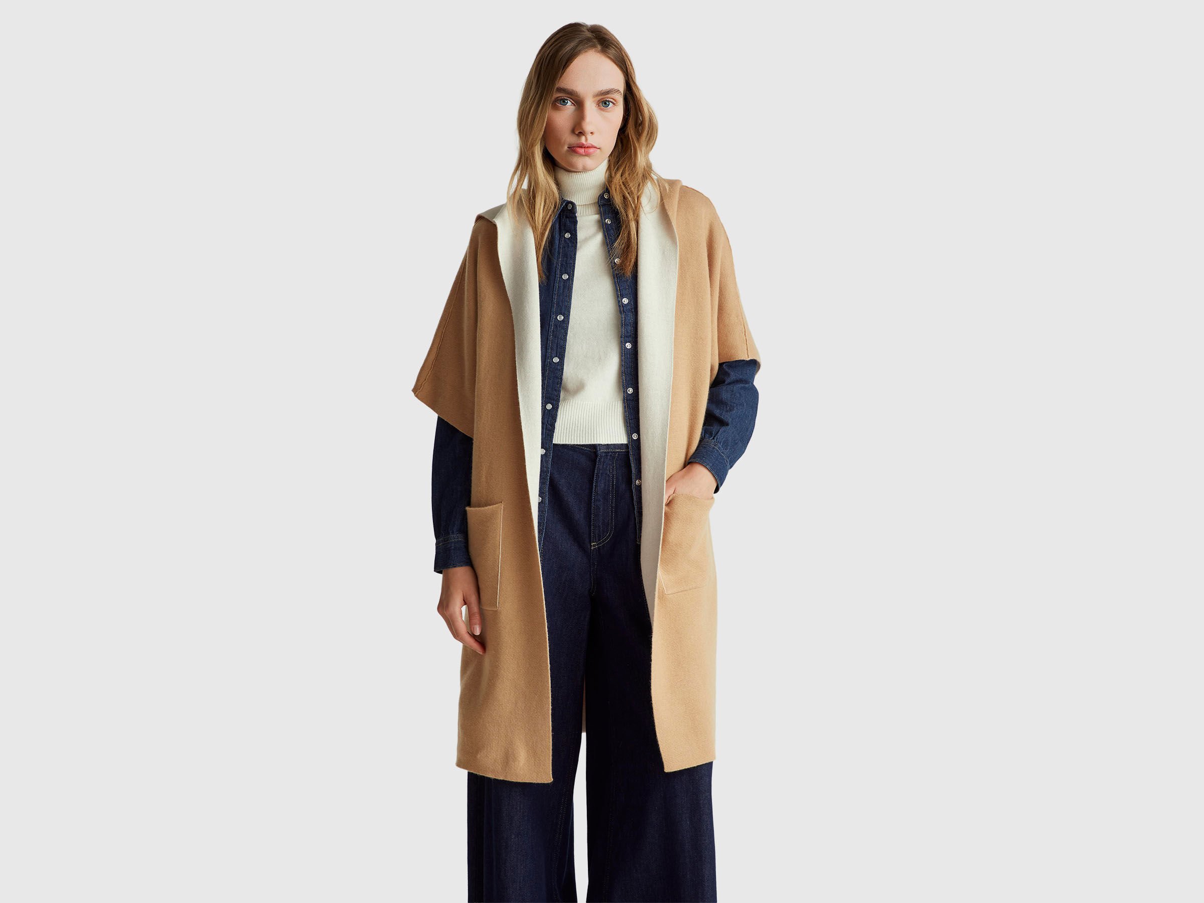 Manteau ouvert réversible Manteau ouvert réversible