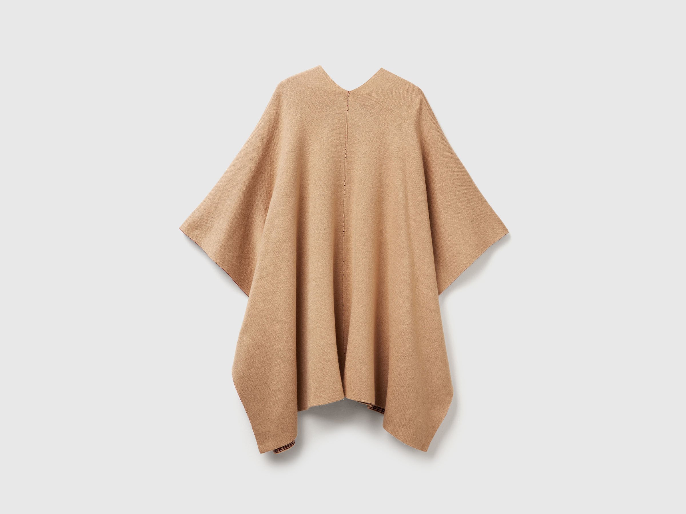 Cape réversible en mélange de cachemire – Image 6
