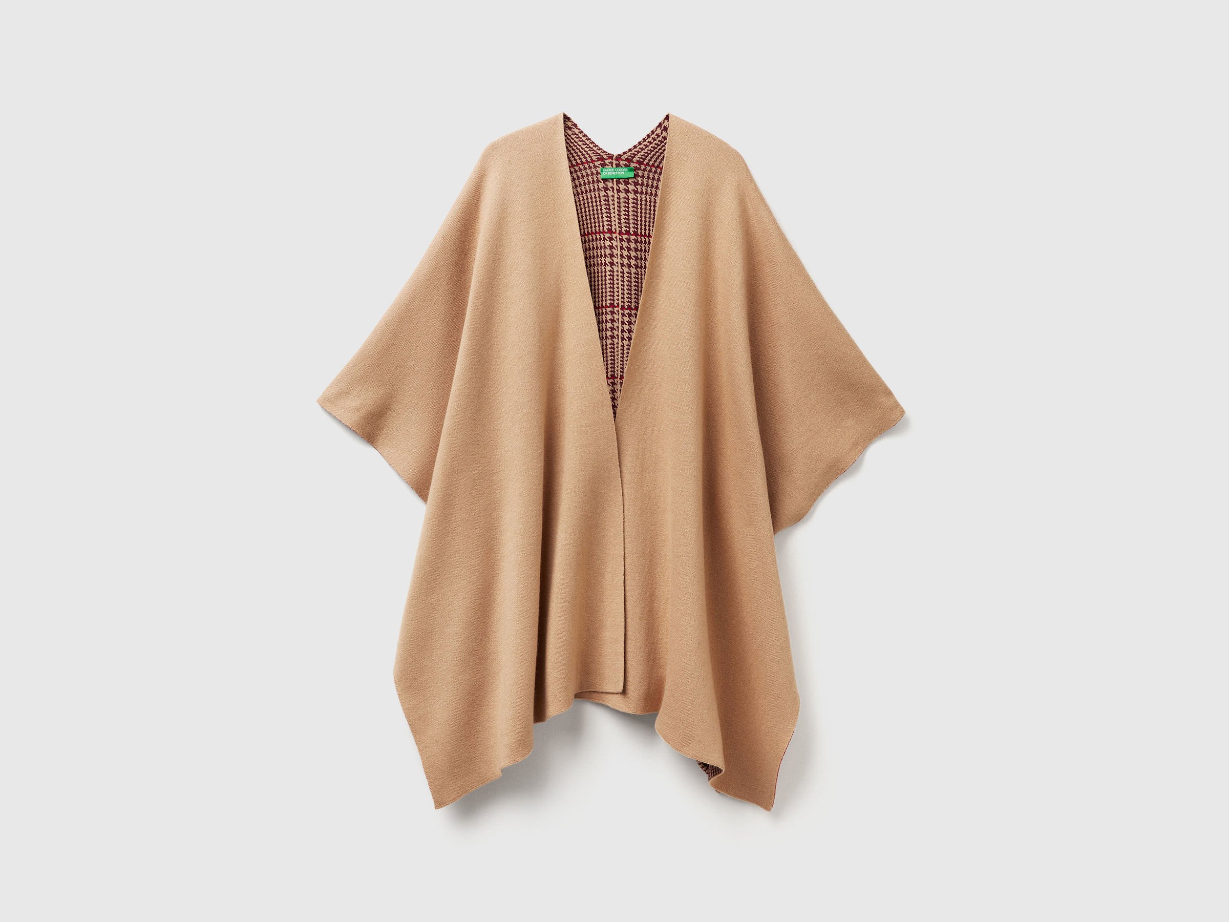 Cape réversible en mélange de cachemire – Image 5