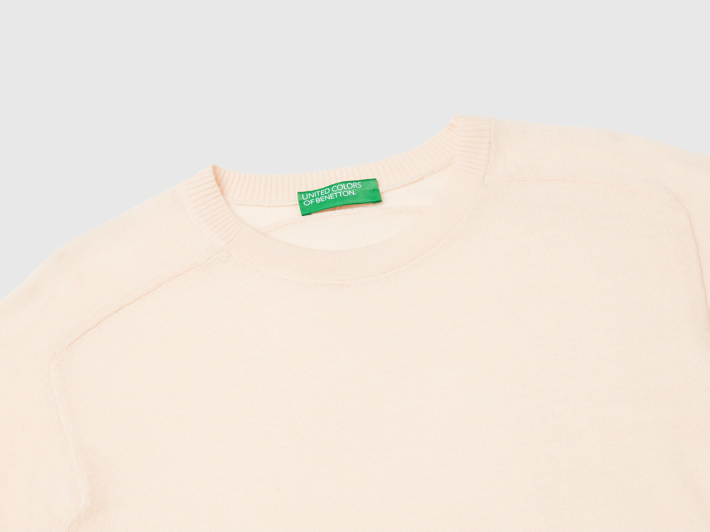 Pull à manches courtes en pure laine mérinos – Image 7