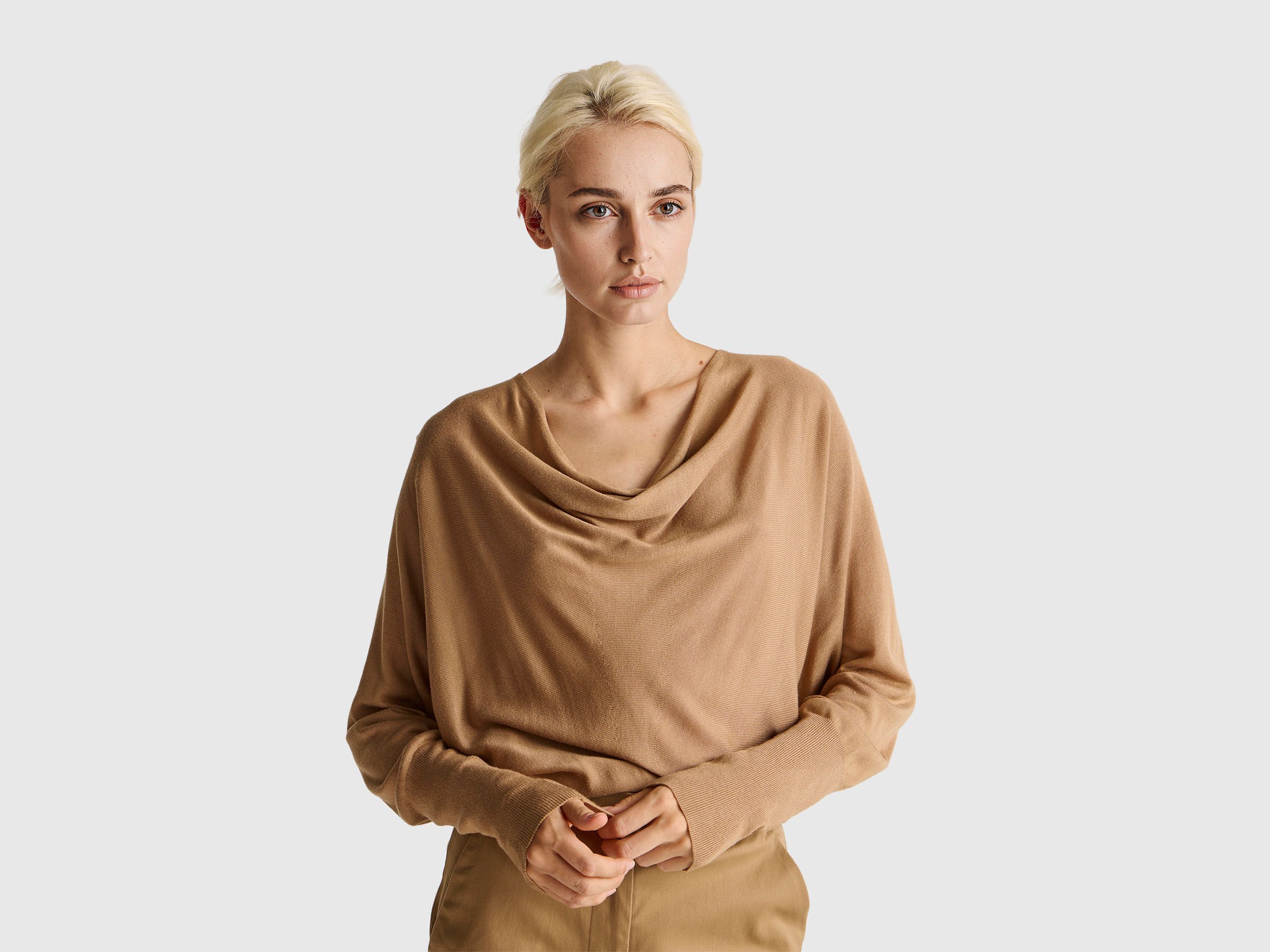 Pull en soie mélangée Pull en soie mélangée